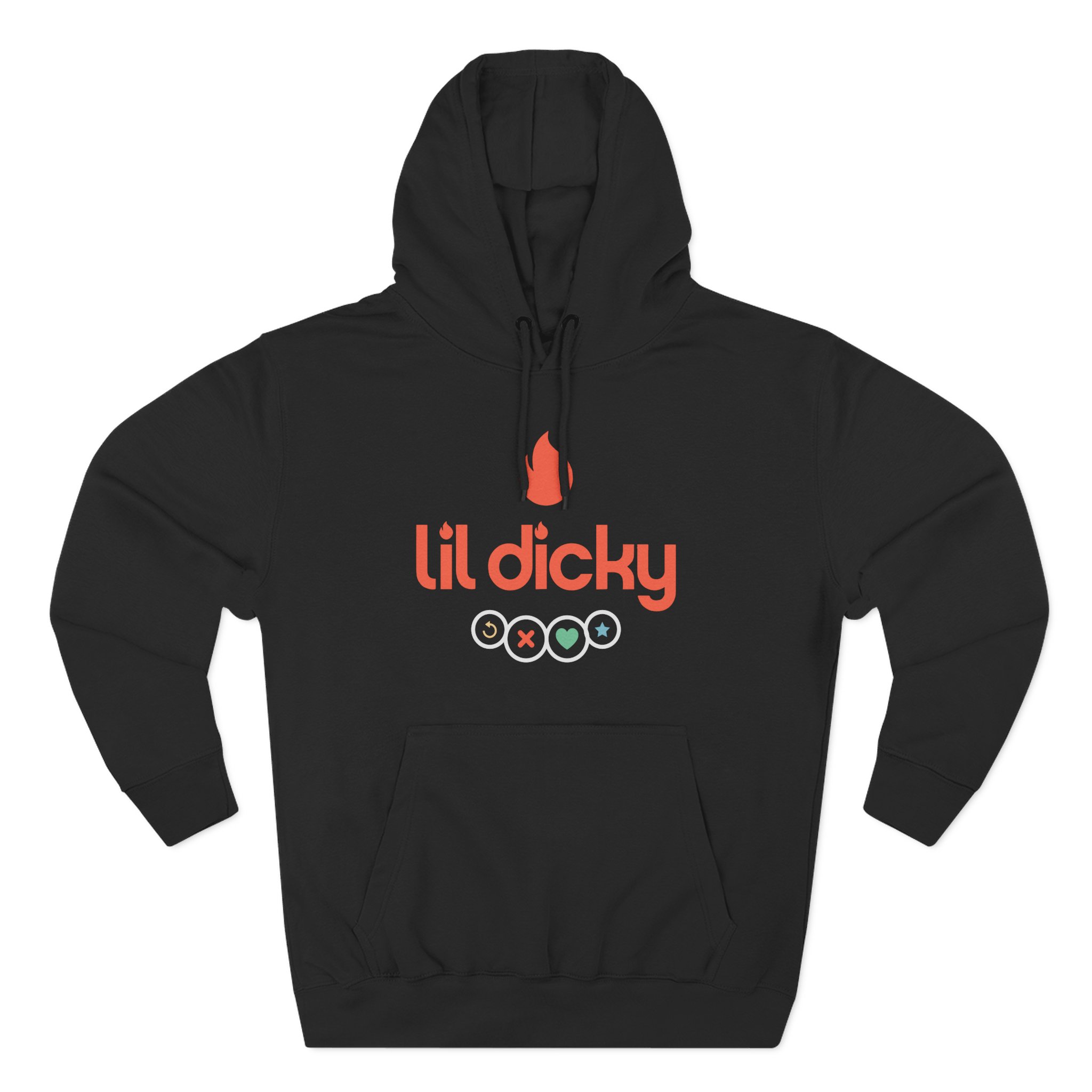 Lil Dicky Swipe Right Three-Panel Fleece Hoodie