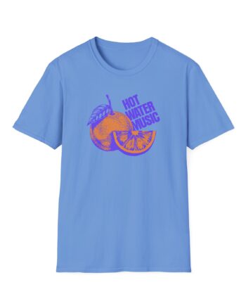 Hot Water Music Florida Orange Unisex Softstyle T-Shirt