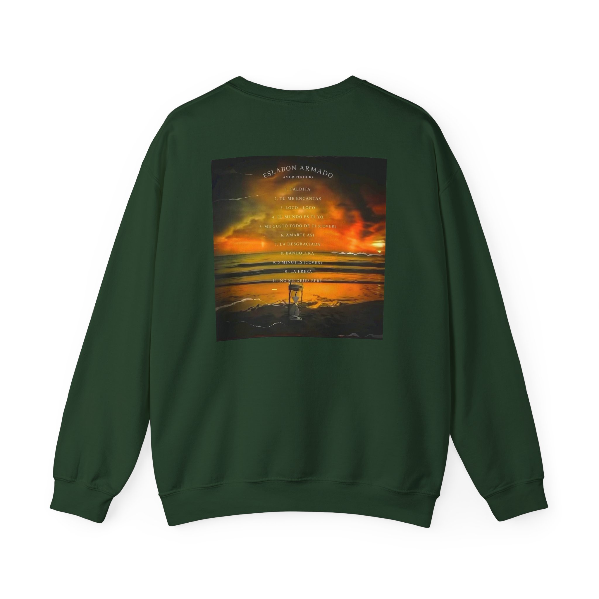 Eslabon Armado Amor Perdido Album Unisex Heavy Blendâ„¢ Crewneck Sweatshirt