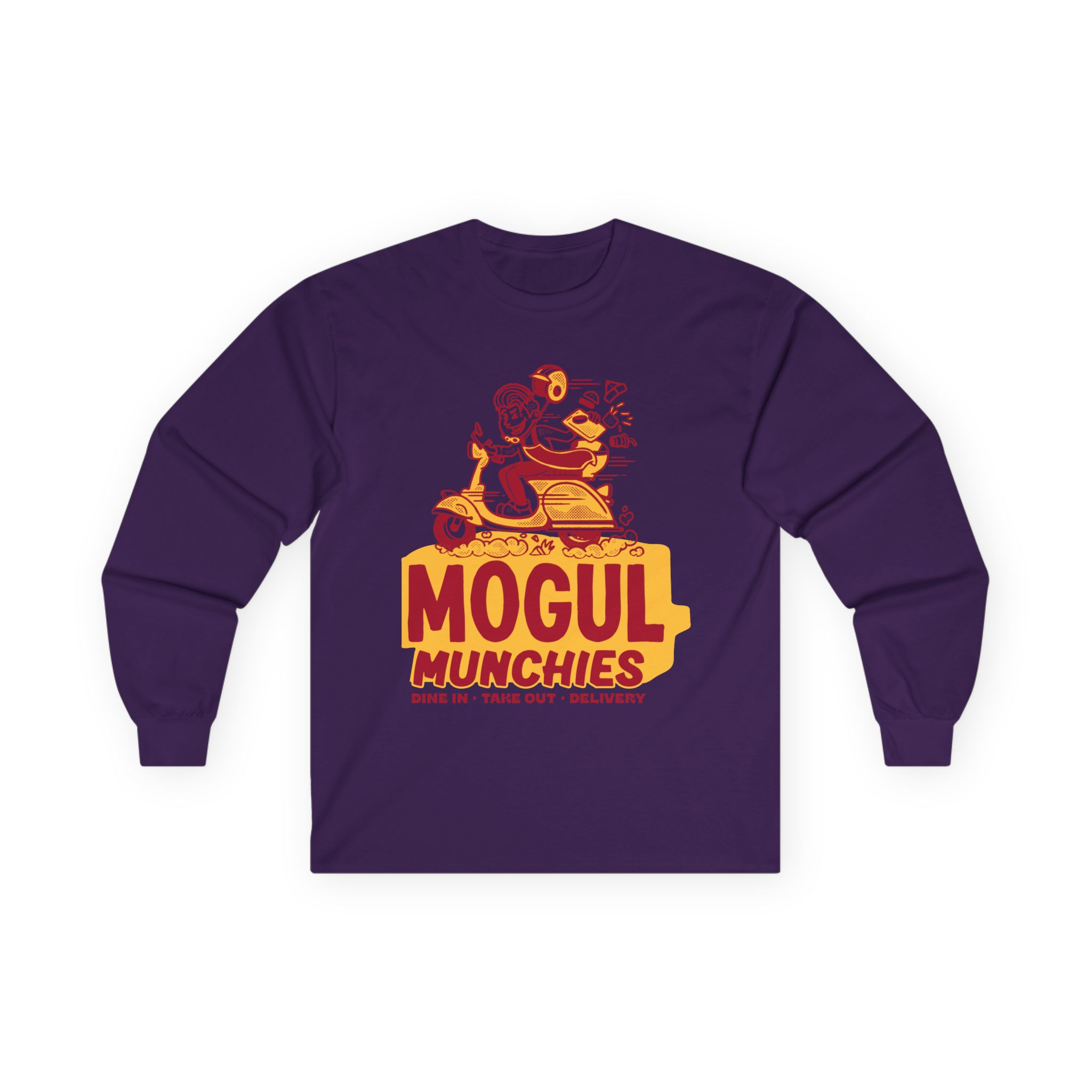 Ludwig's Mogul Munchies Unisex Ultra Cotton Long Sleeve Tee
