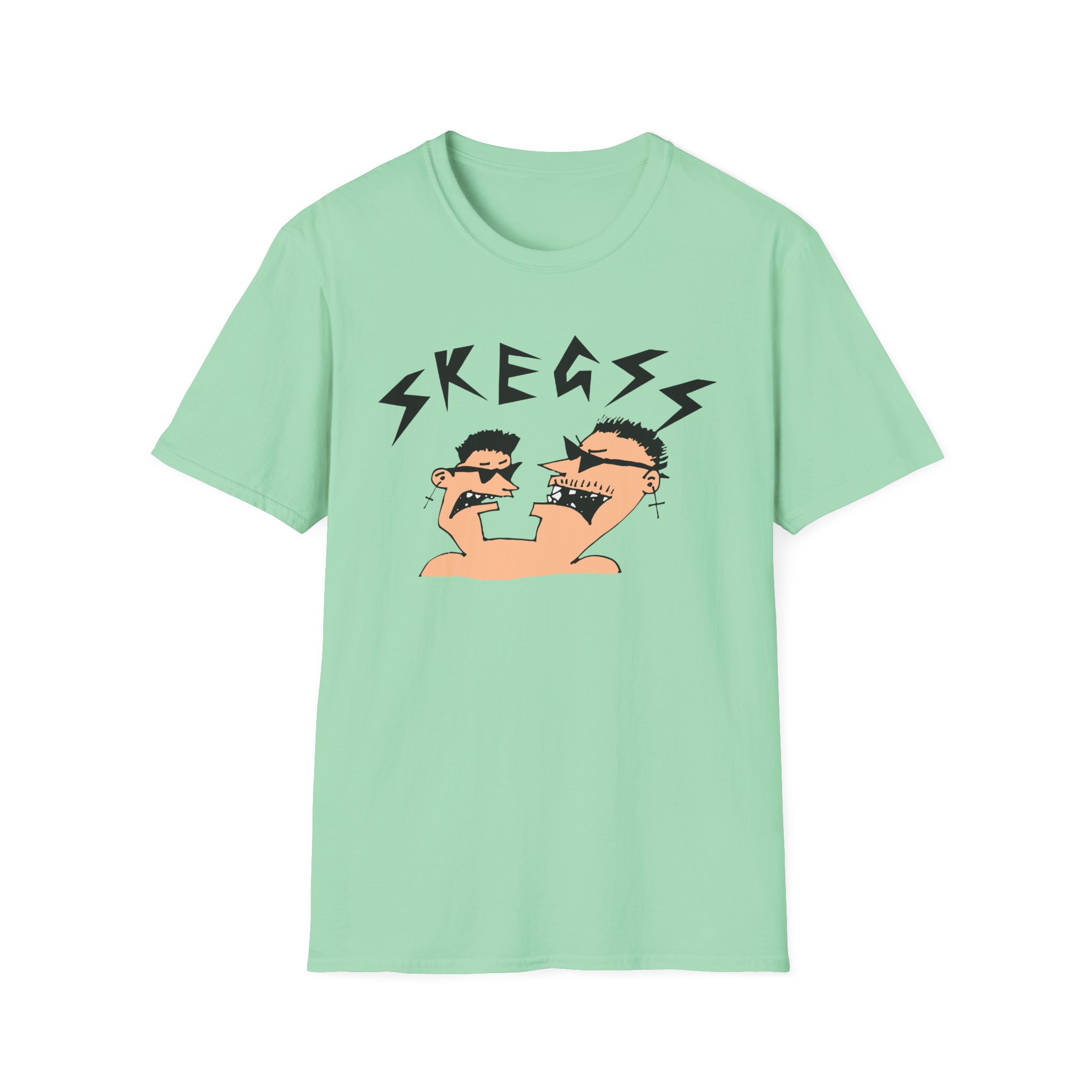 Skegss Two Heads Unisex Softstyle T-Shirt