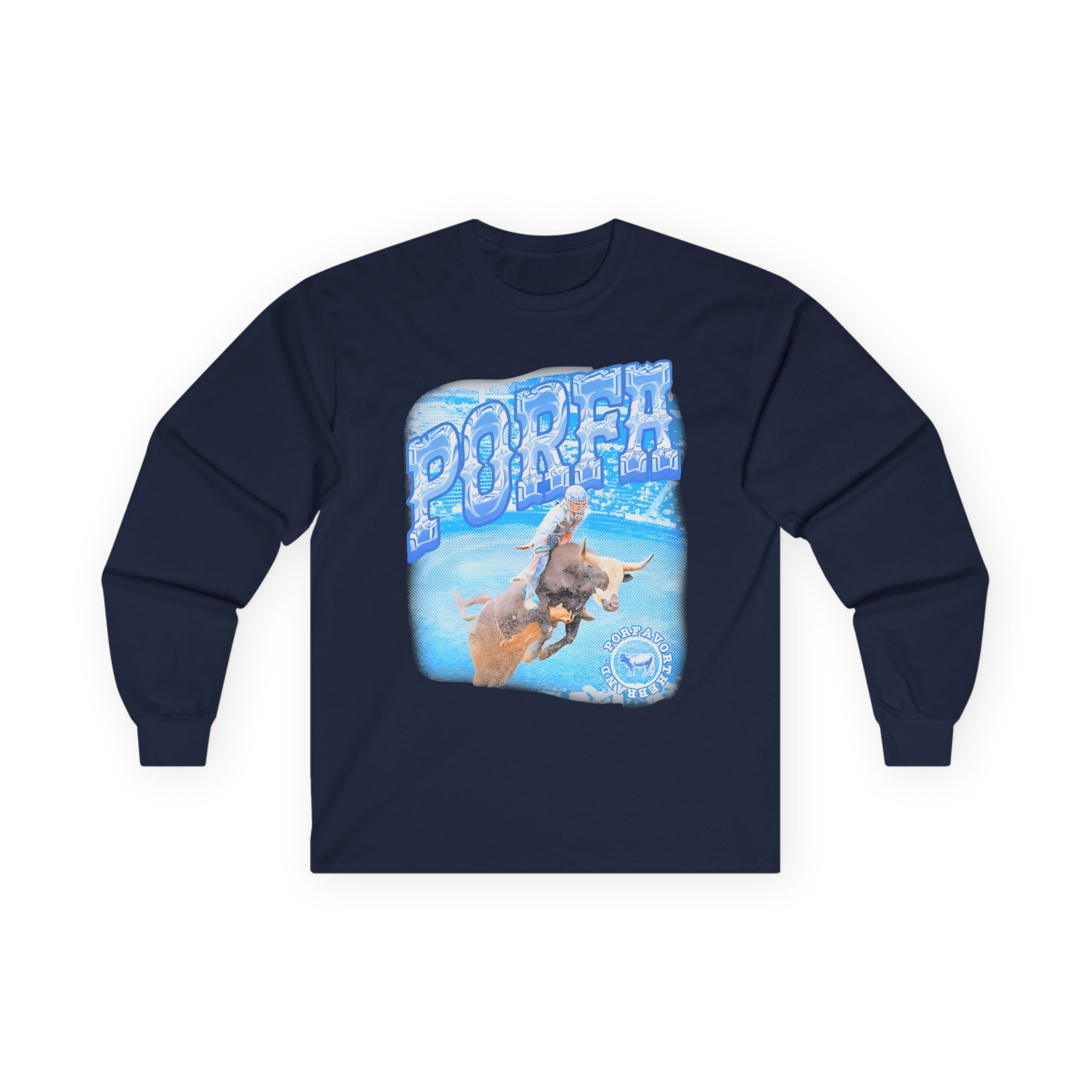 Porfa Rodeo Por Favor Unisex Ultra Cotton Long Sleeve Tee