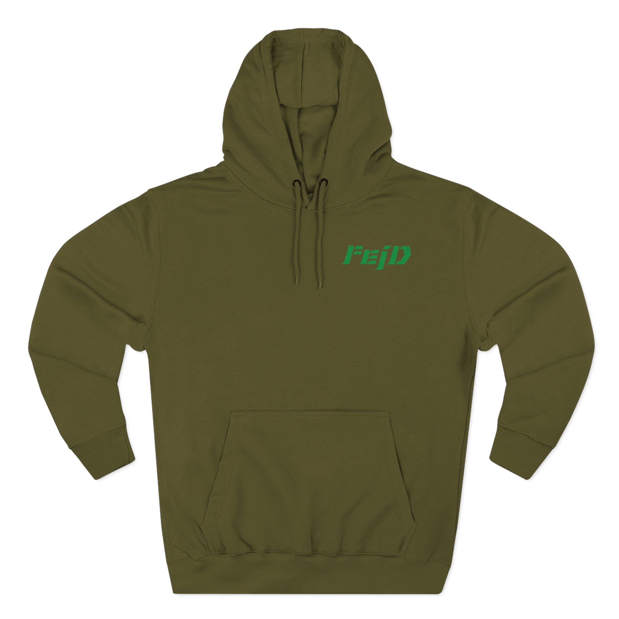 Feid Three-Panel Fleece Hoodie
