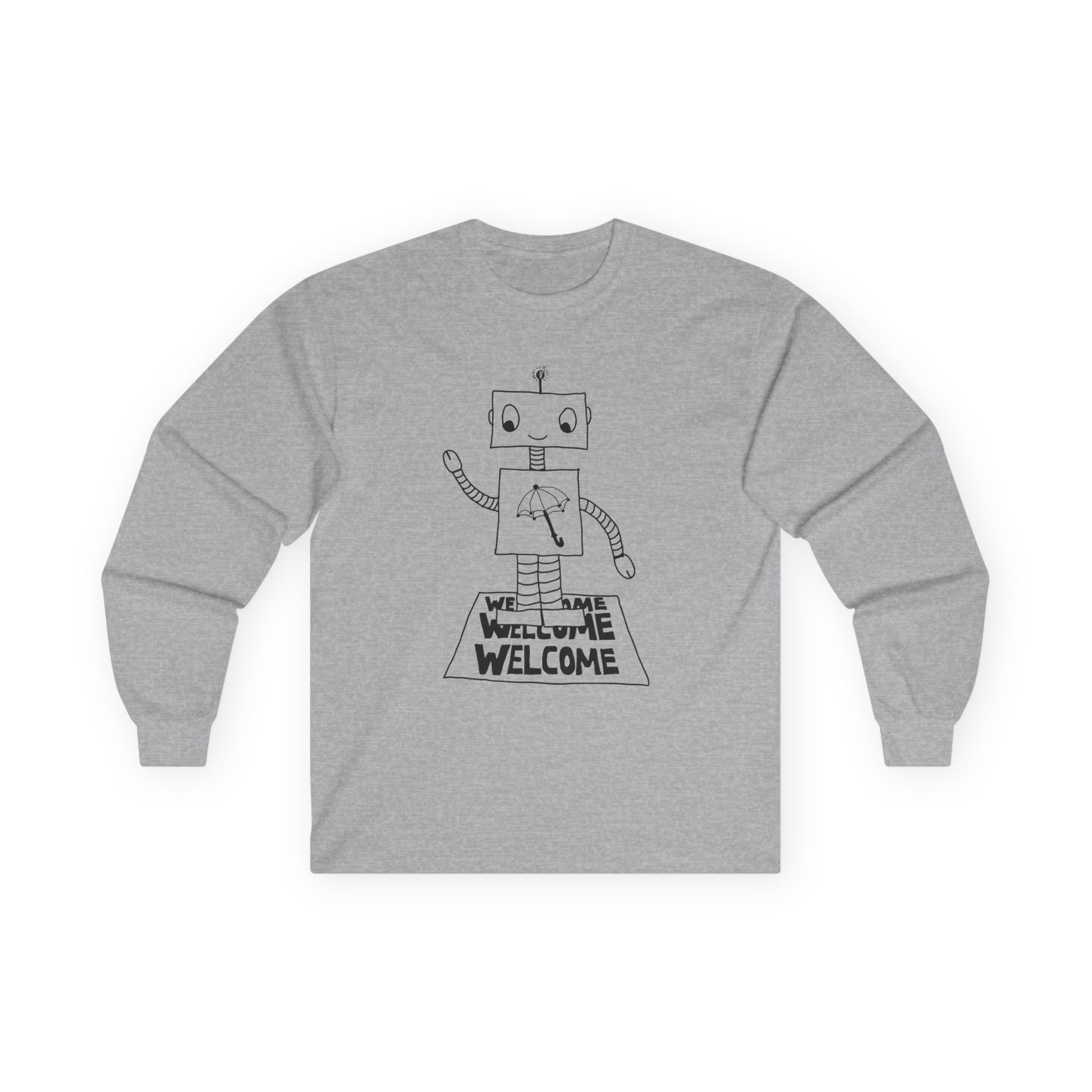 Armchair Expert Robot Unisex Ultra Cotton Long Sleeve Tee