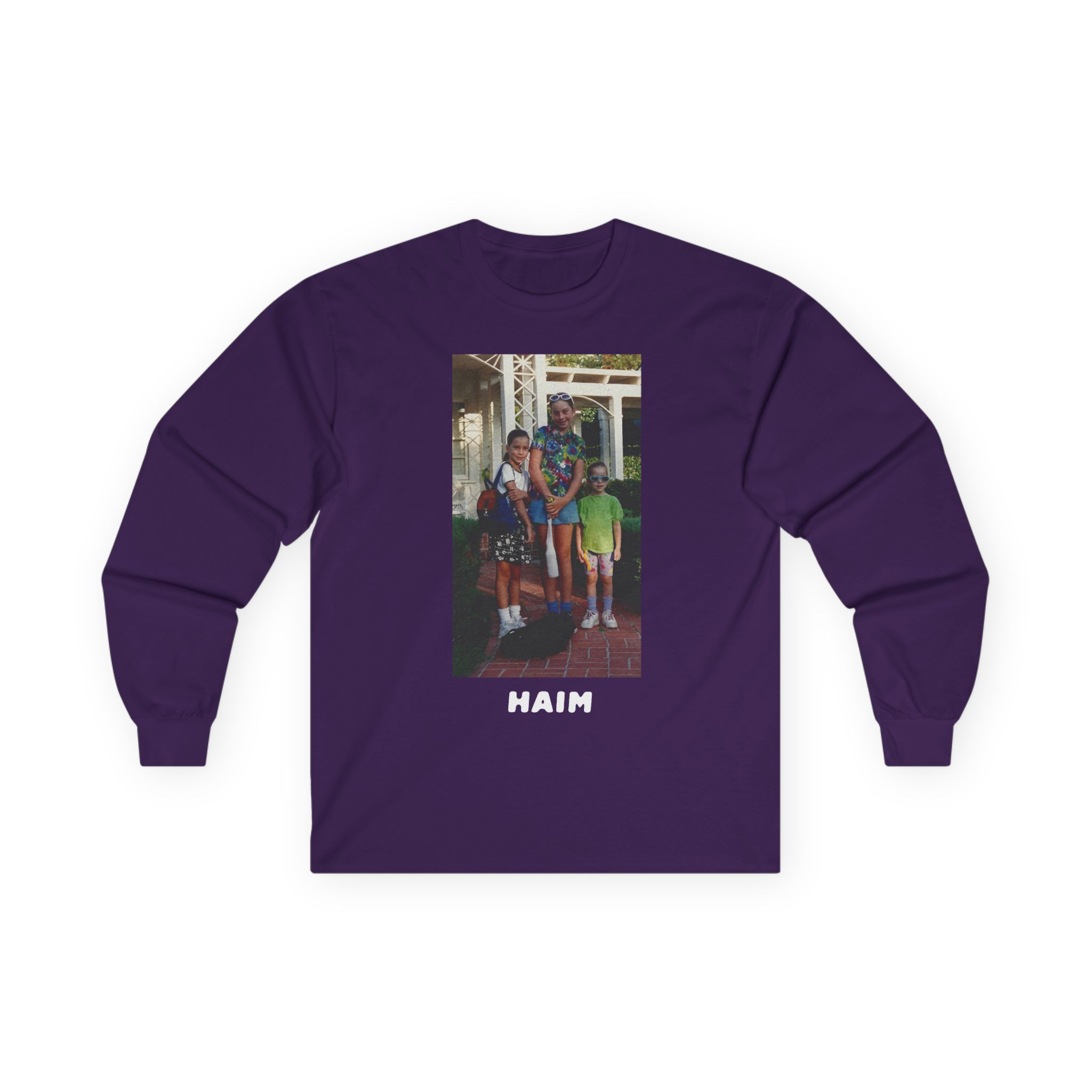 Haim Unisex Ultra Cotton Long Sleeve Tee