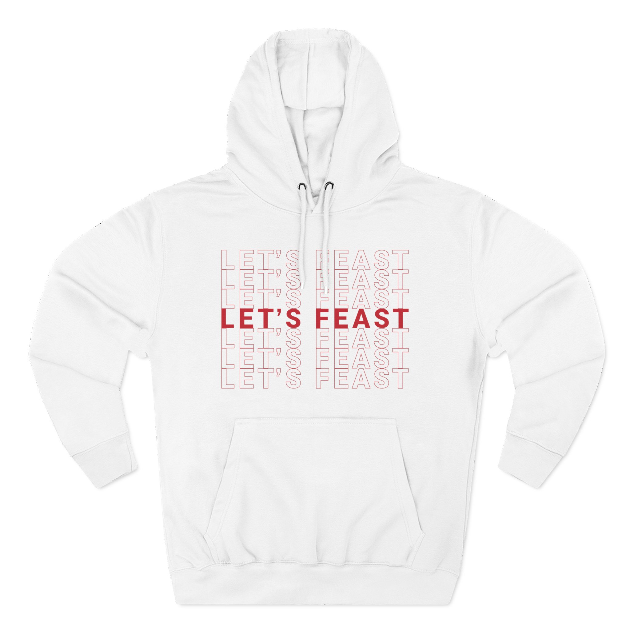 Elyse Myers Let’s Feast Three-Panel Fleece Hoodie