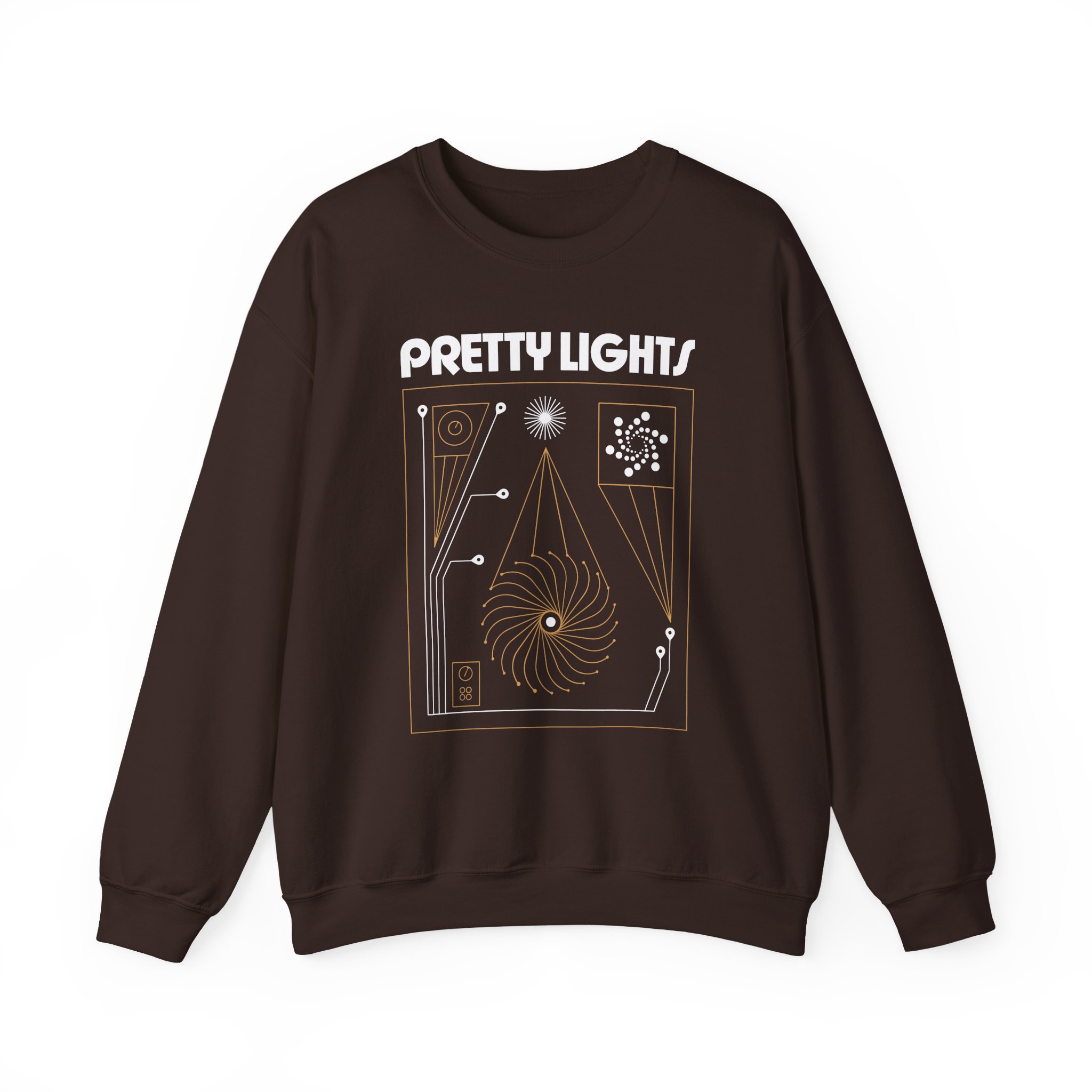 Pretty Lights Swirl Science Unisex Heavy Blendâ„¢ Crewneck Sweatshirt
