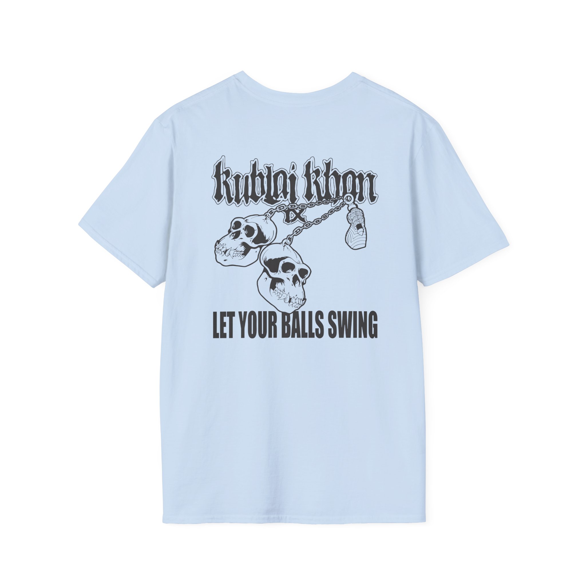 Kublai Khan - Let Your Balls Swing Unisex Softstyle T-Shirt