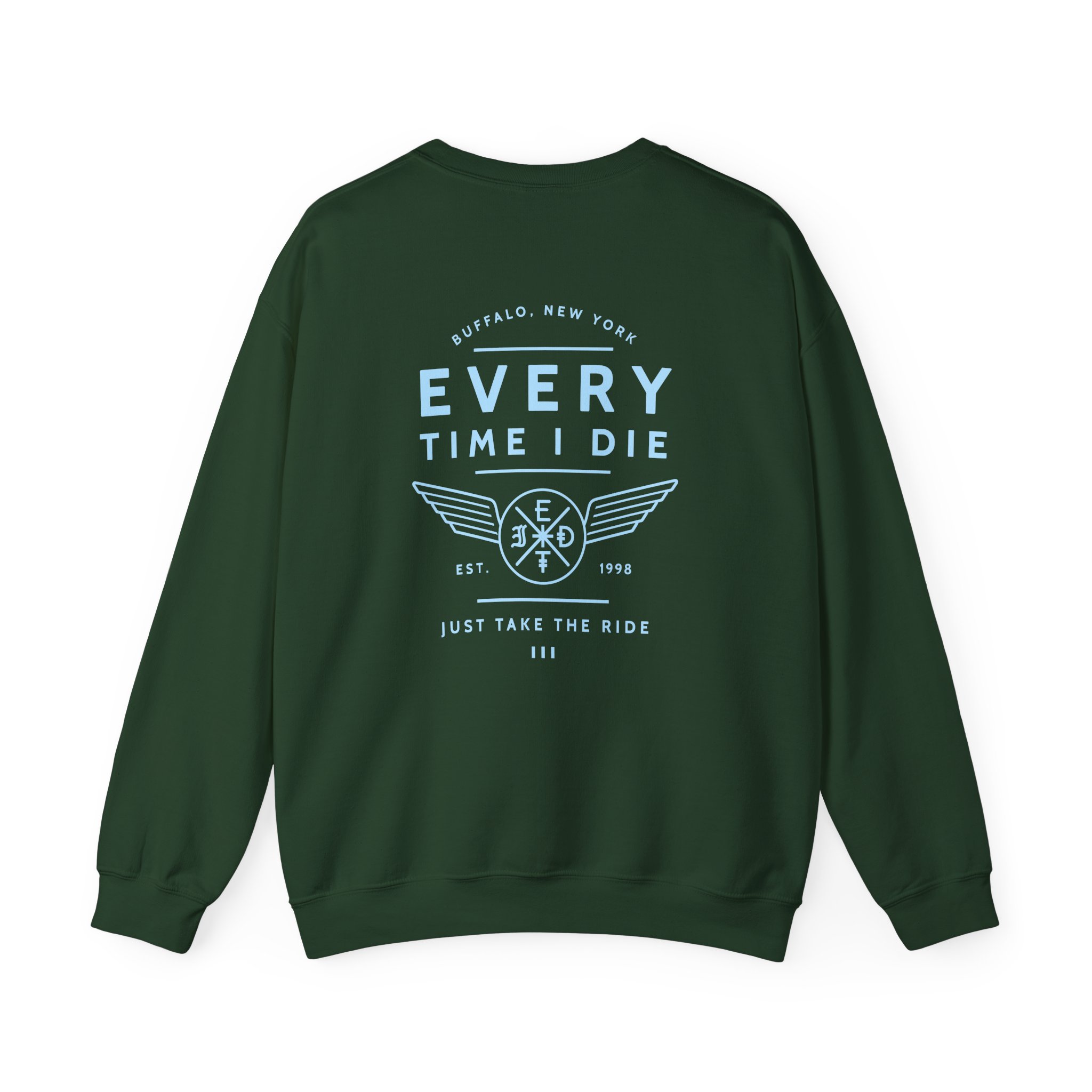 Every Time I Die Take the Ride Unisex Heavy Blend Crewneck Sweatshirt