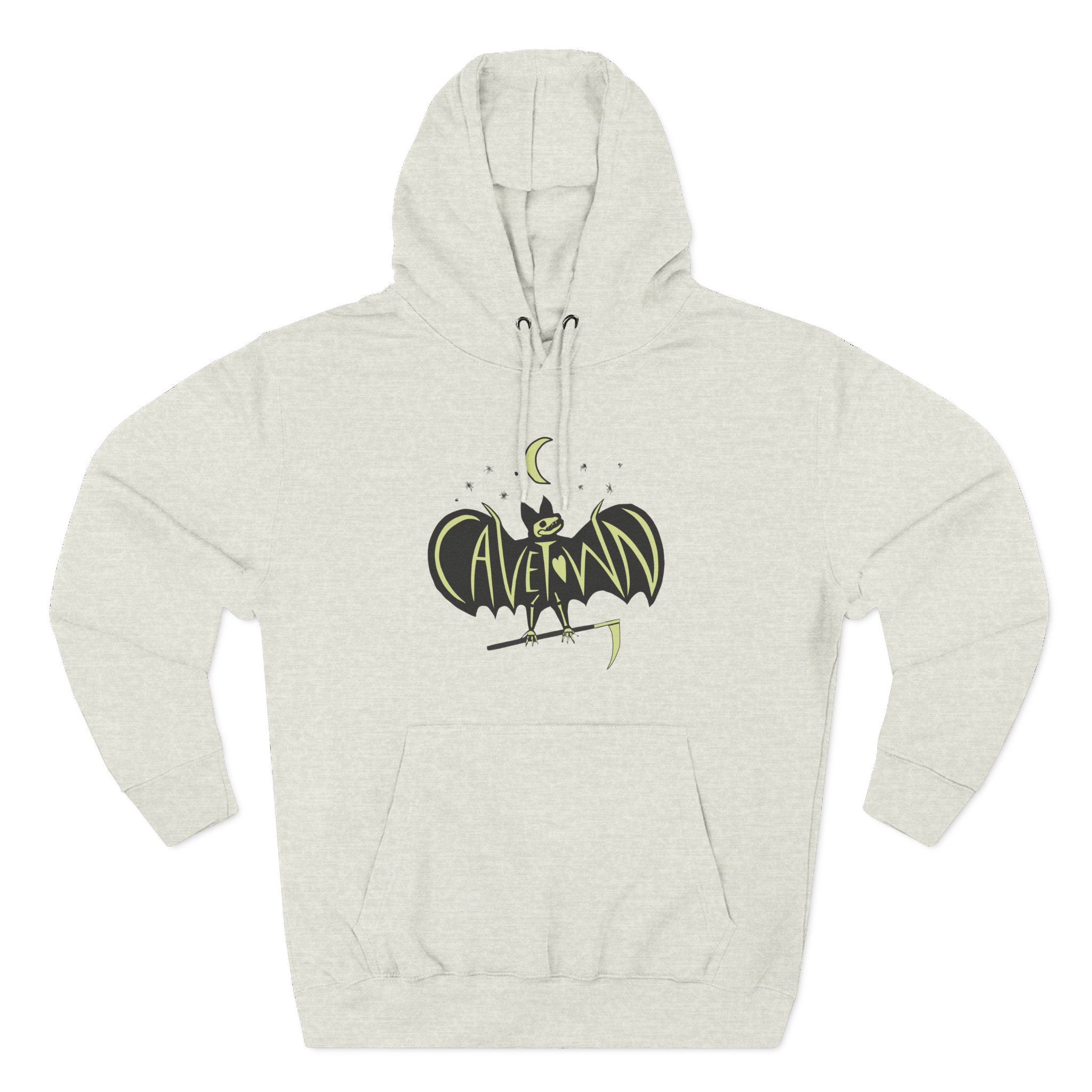 Cavetown Glow Bat Three-Panel Fleece Hoodie
