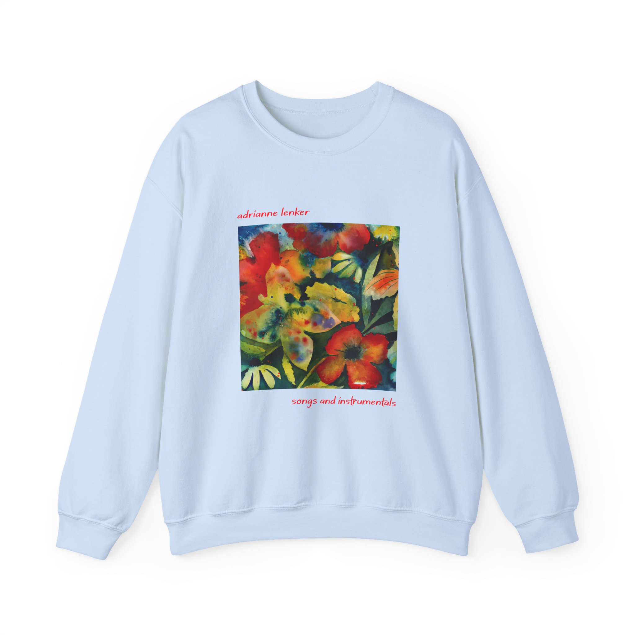 Adrianne Lenker Songs and Instrumentals Unisex Heavy Blend Crewneck Sweatshirt