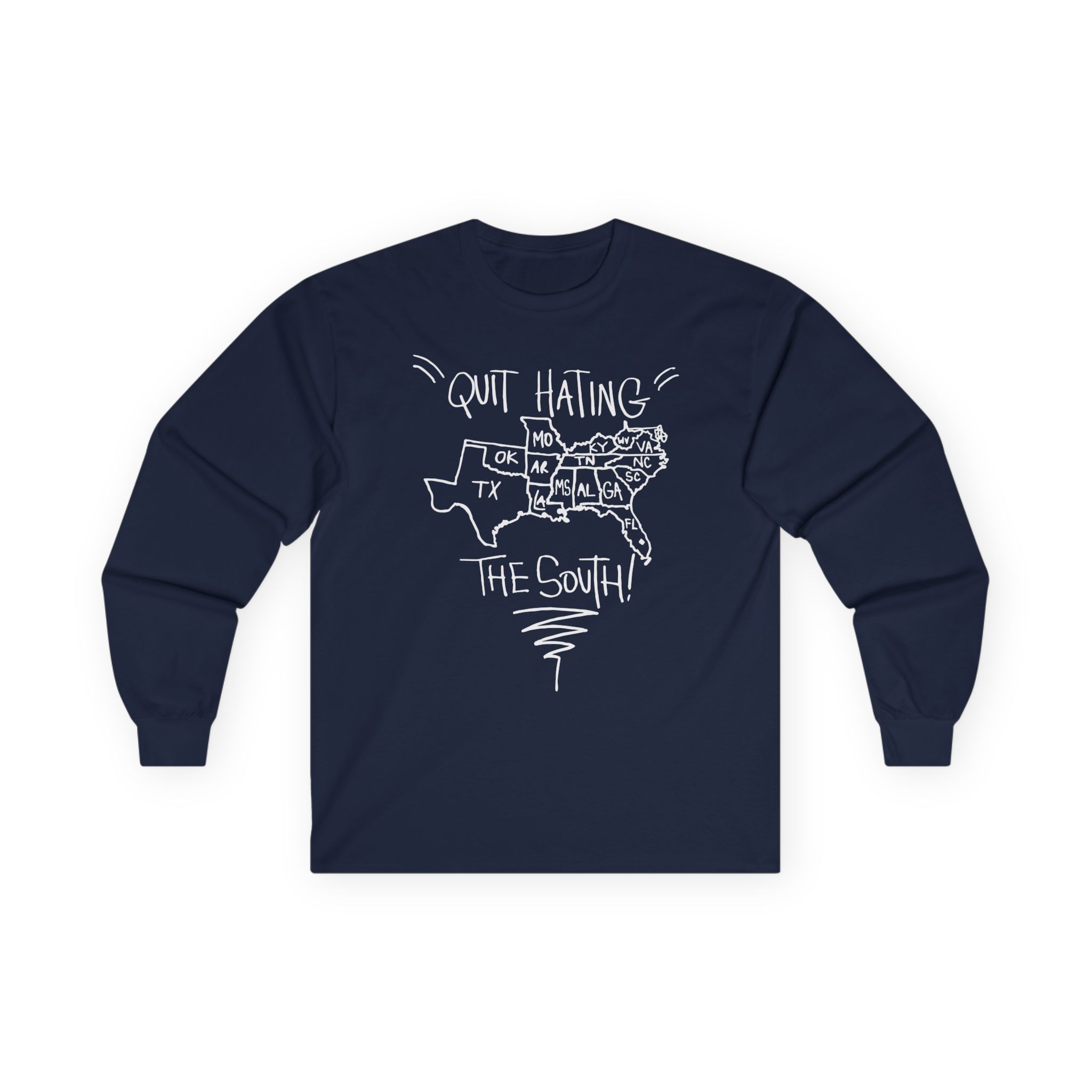 UGK Quit Hating The South Unisex Ultra Cotton Long Sleeve Tee