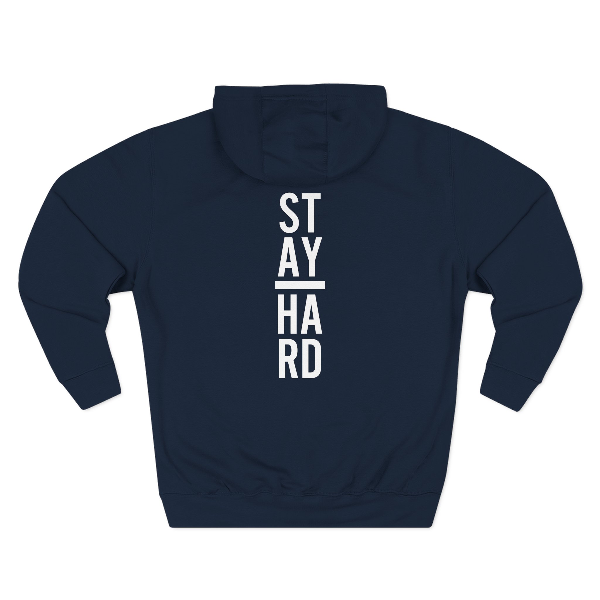 David Goggins Stay Hard Three-Panel Fleece Hoodie