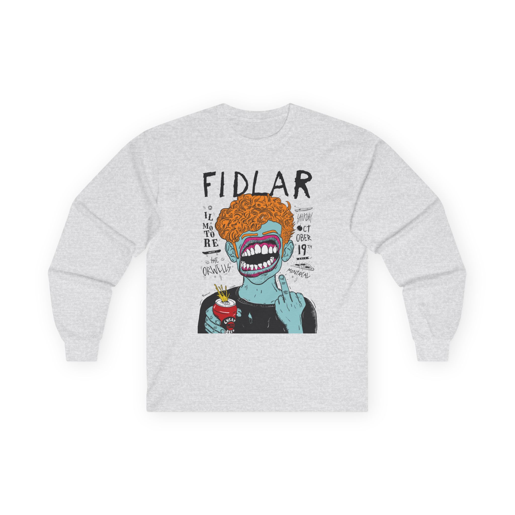 Fidlar Band Rock the Orwells Unisex Ultra Cotton Long Sleeve Tee