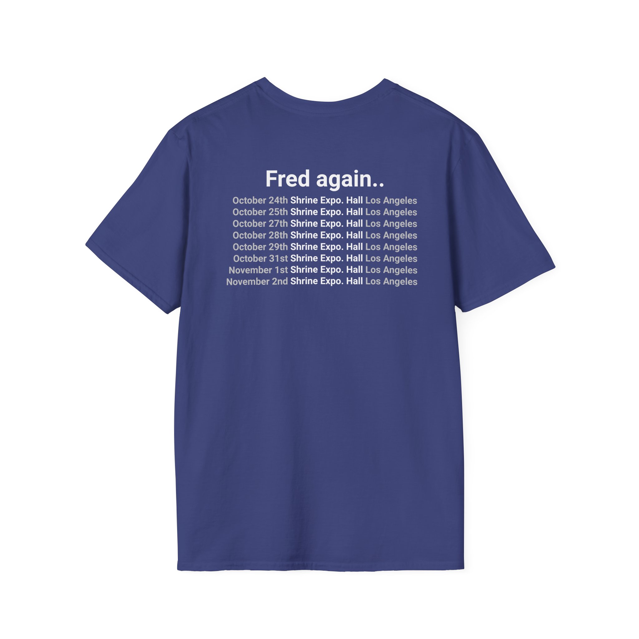 Fred Again Shrine Again Unisex Softstyle T-Shirt