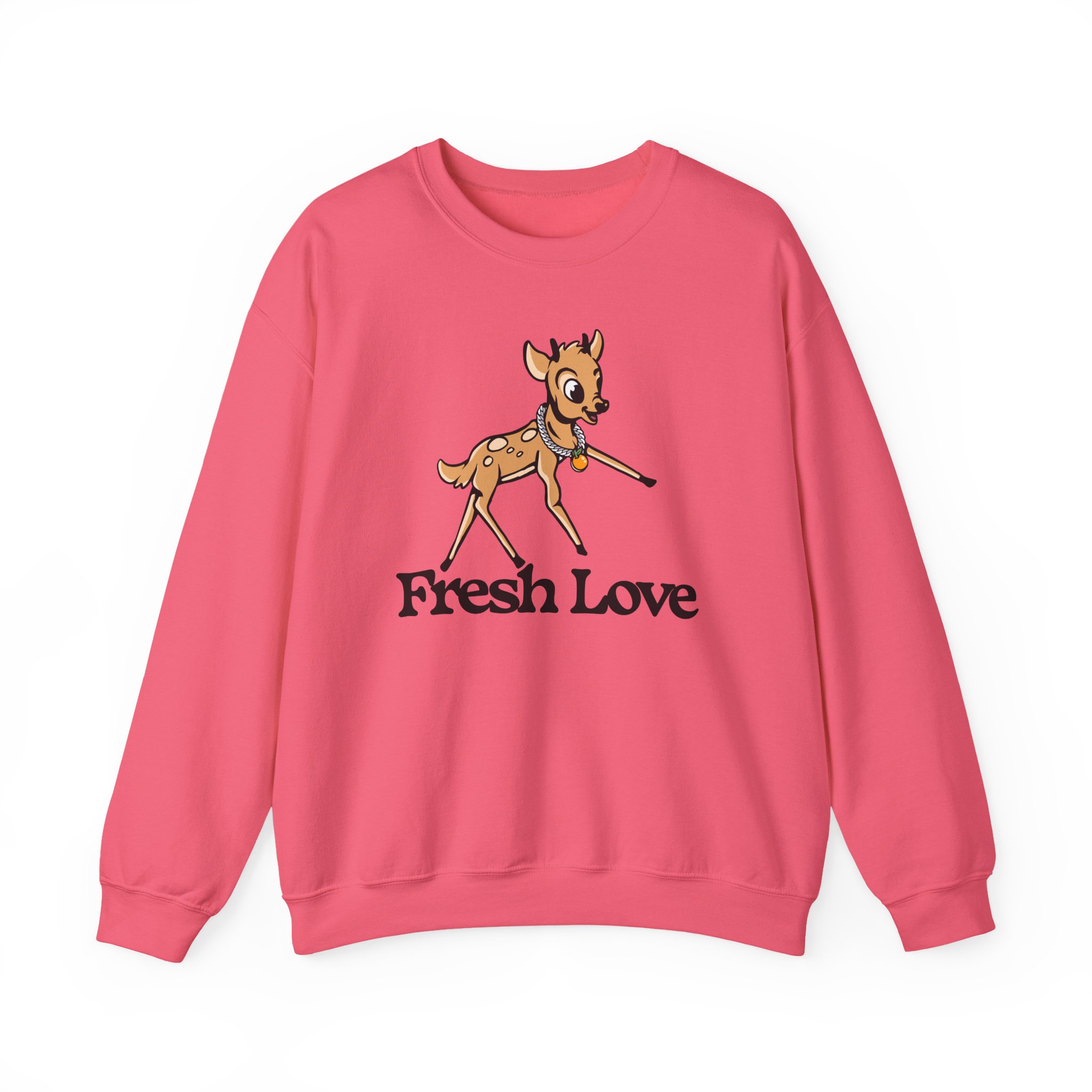 Fresh Love Bambi Unisex Heavy Blendâ„¢ Crewneck Sweatshirt