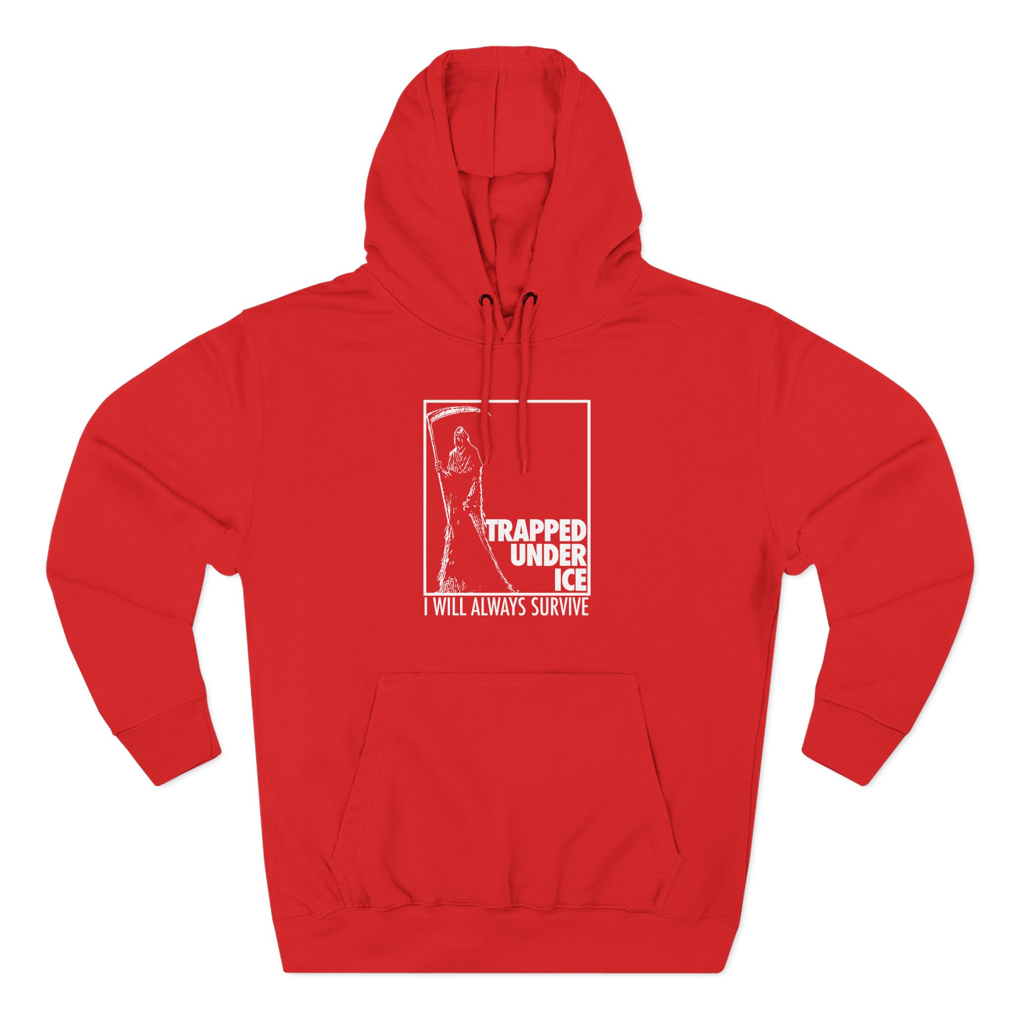 Trapped Under Ice Reaper Three-Panel Fleece Hoodie