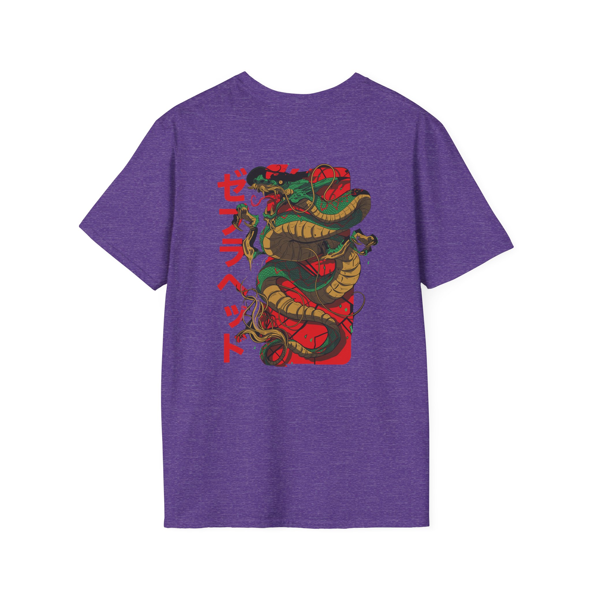 Zebrahead Japanese Dragon Unisex Softstyle T-Shirt