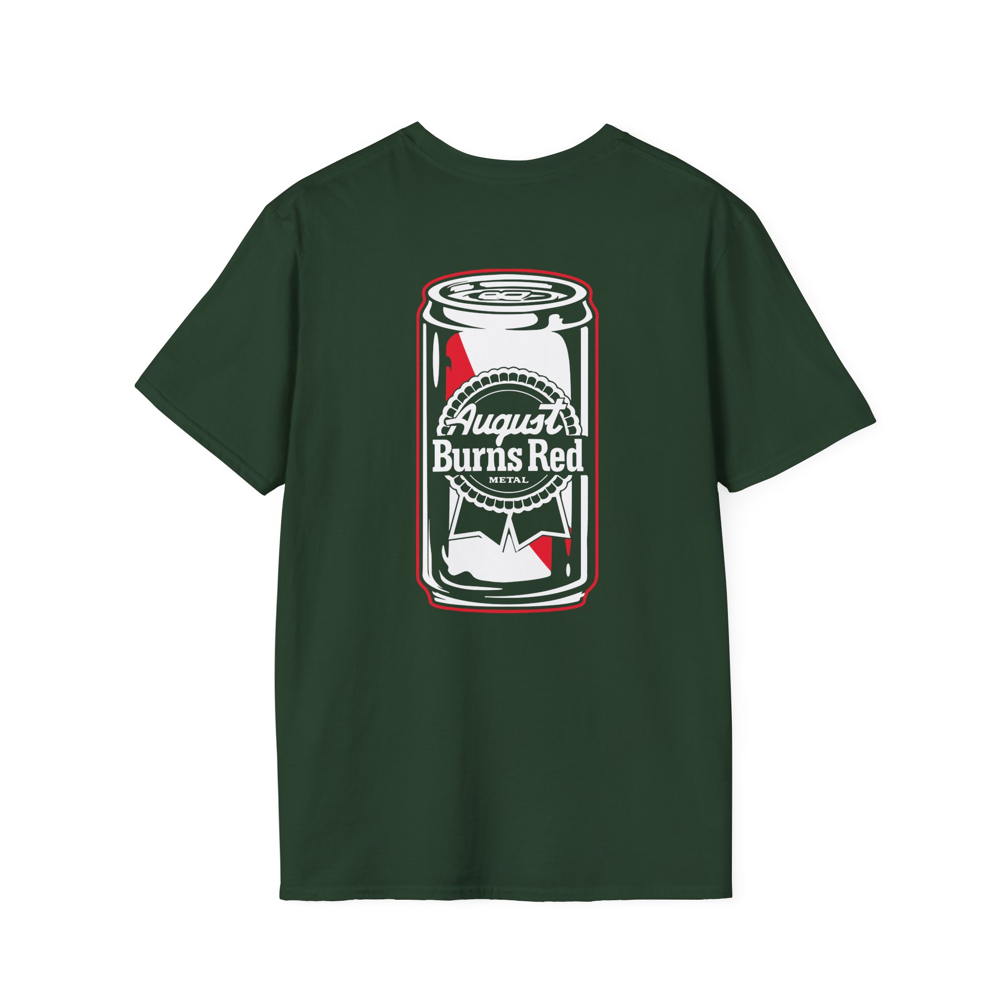 August Burns Red ABR Beer Can Unisex Softstyle T-Shirt