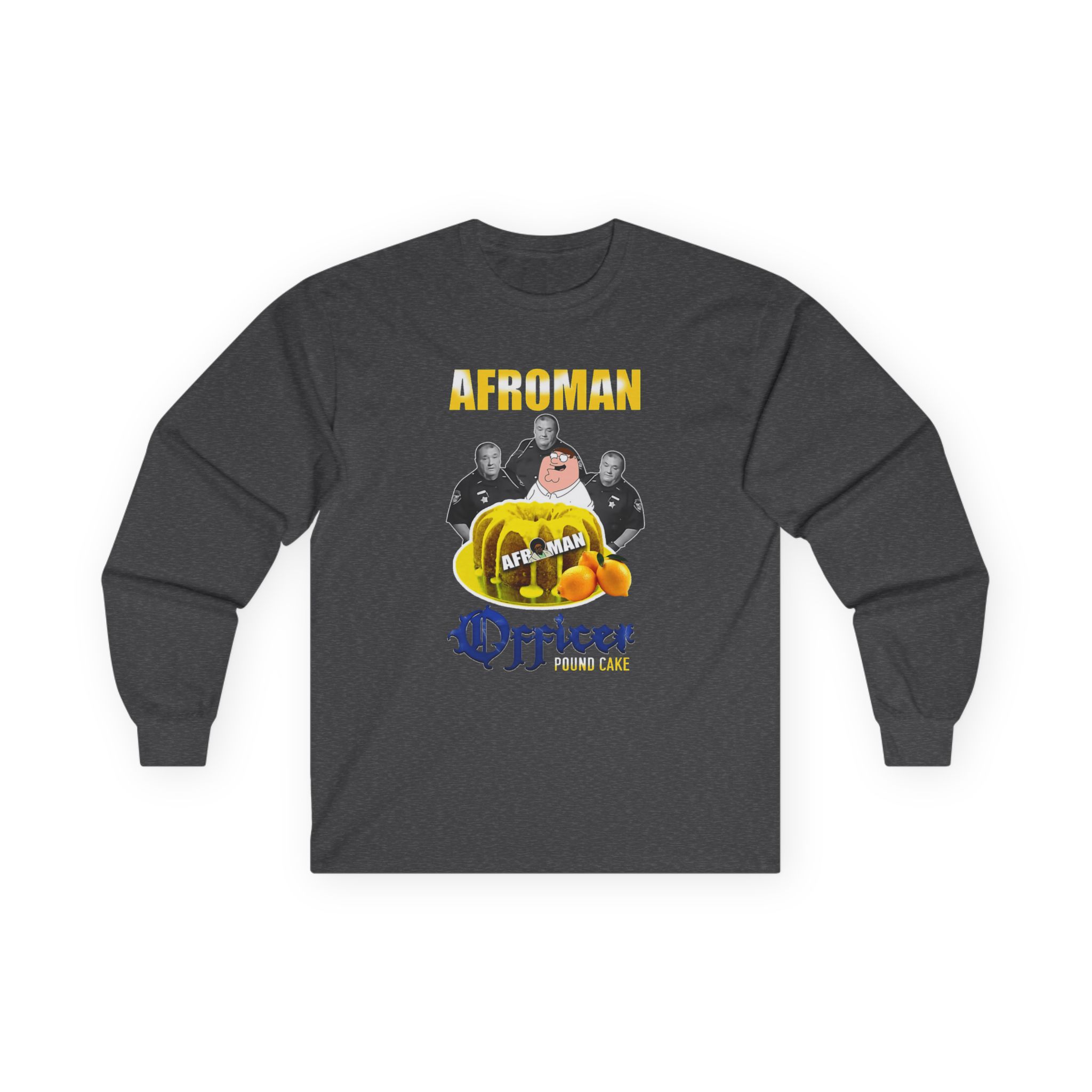 Afroman Lemon Pound Cake Unisex Ultra Cotton Long Sleeve Tee