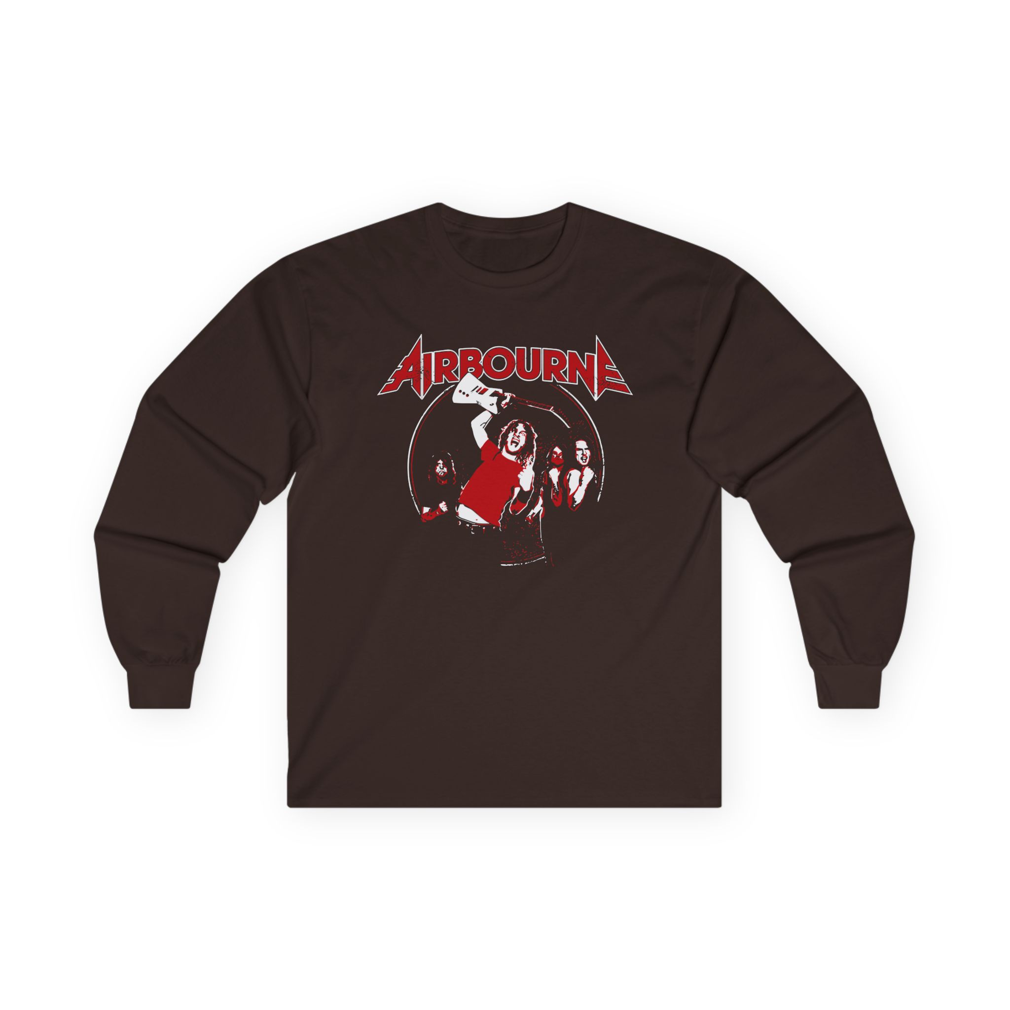 Airbourne Fist Pumping Unisex Ultra Cotton Long Sleeve Tee