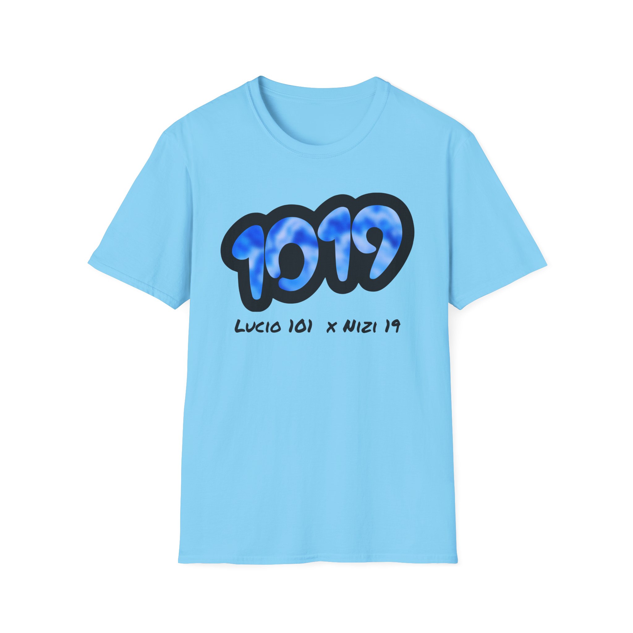Lucio 101 x Nizi 19 Unisex Softstyle T-Shirt