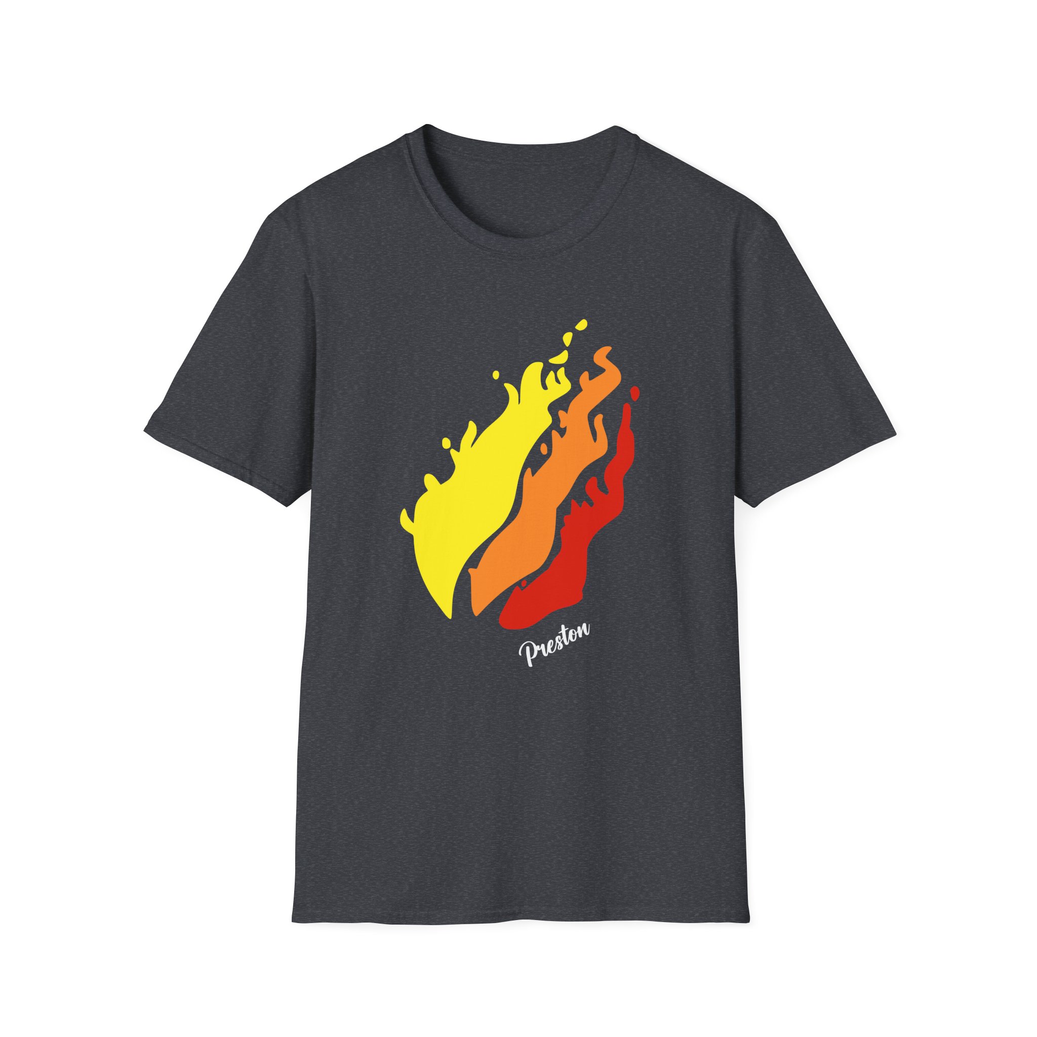 Preston Flame Unisex Softstyle T-Shirt