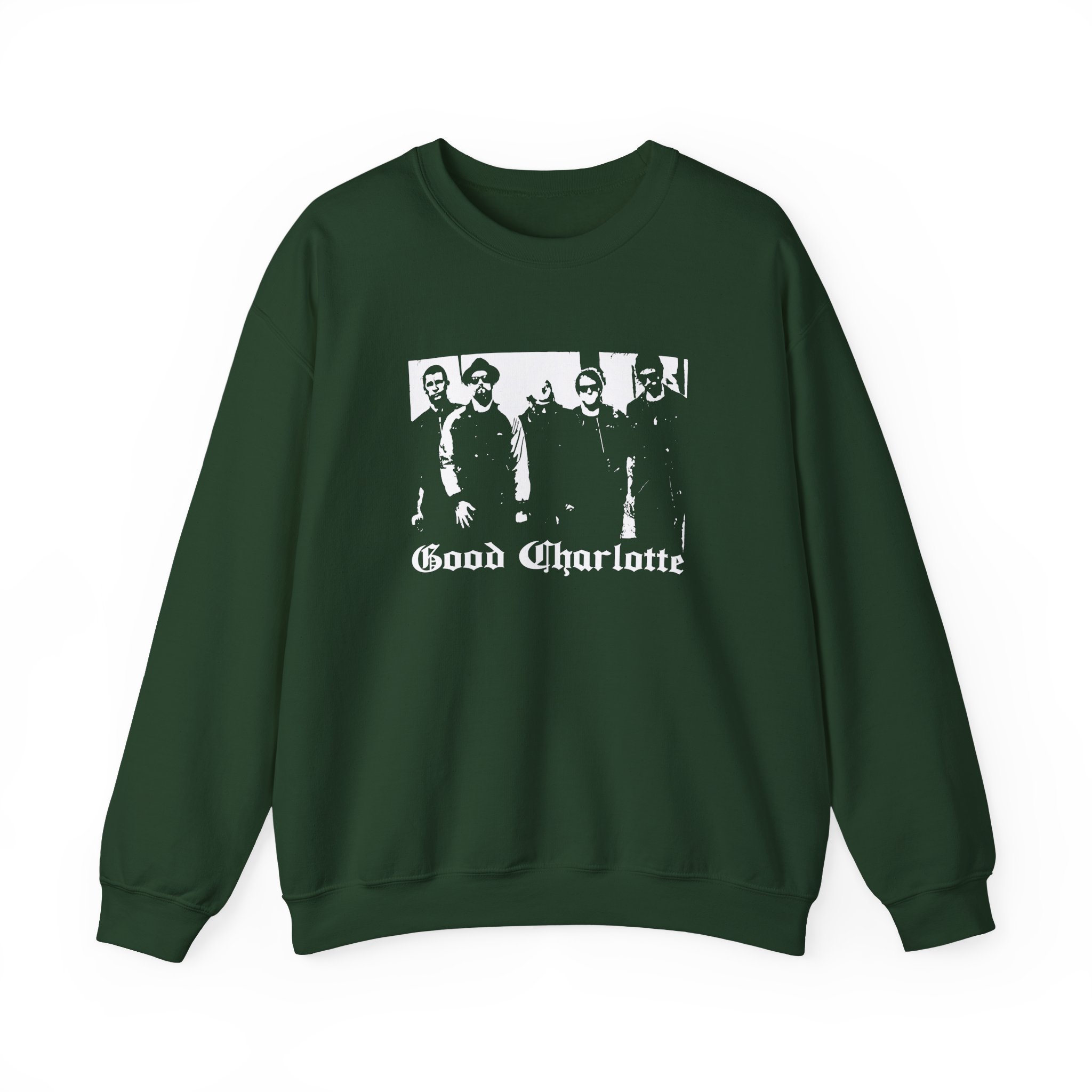 Good Charlotte Band Photo Unisex Heavy Blendâ„¢ Crewneck Sweatshirt