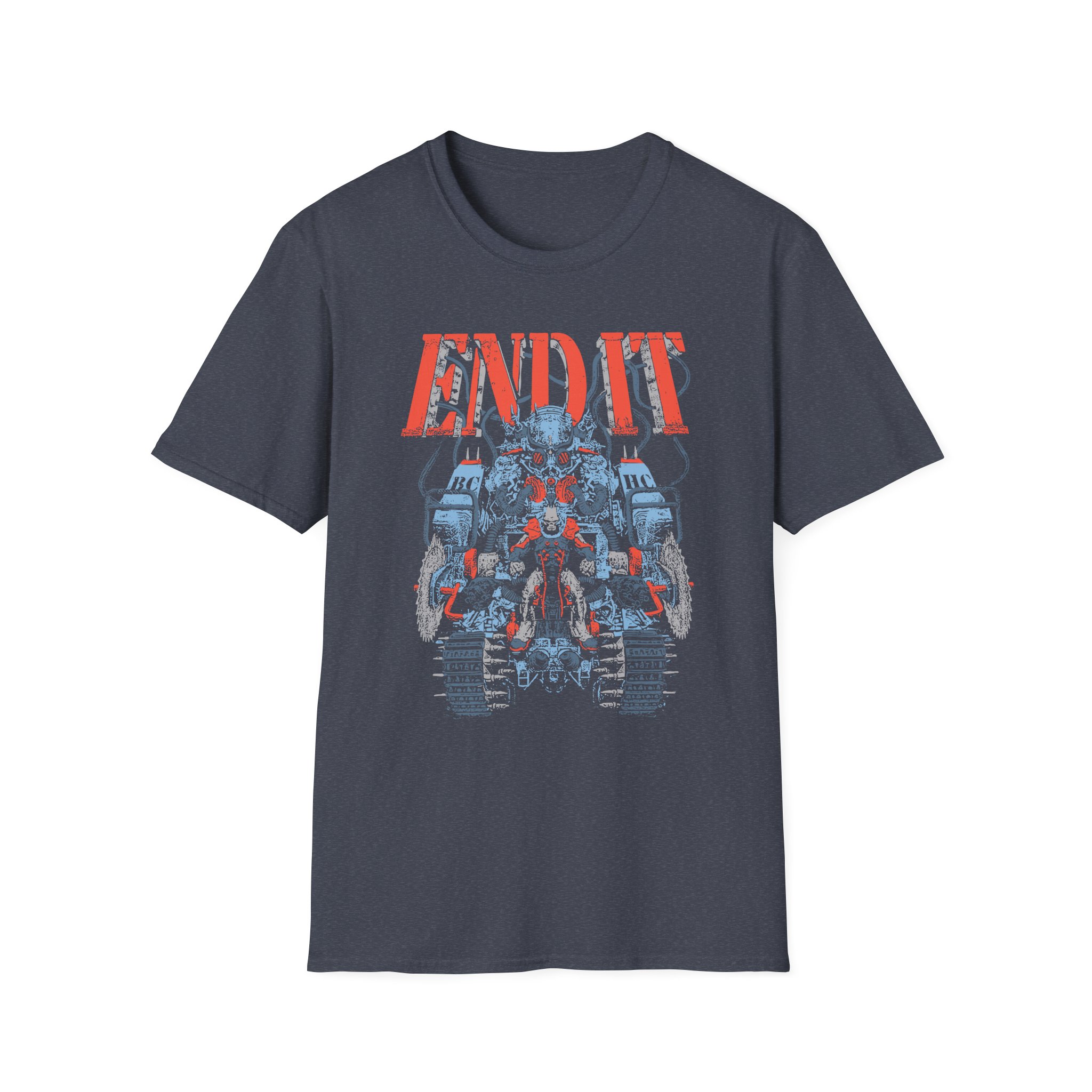 End It Mech Unisex Softstyle T-Shirt