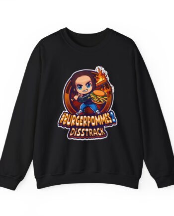 Burger Pommes Unisex Heavy Blend™ Crewneck Sweatshirt