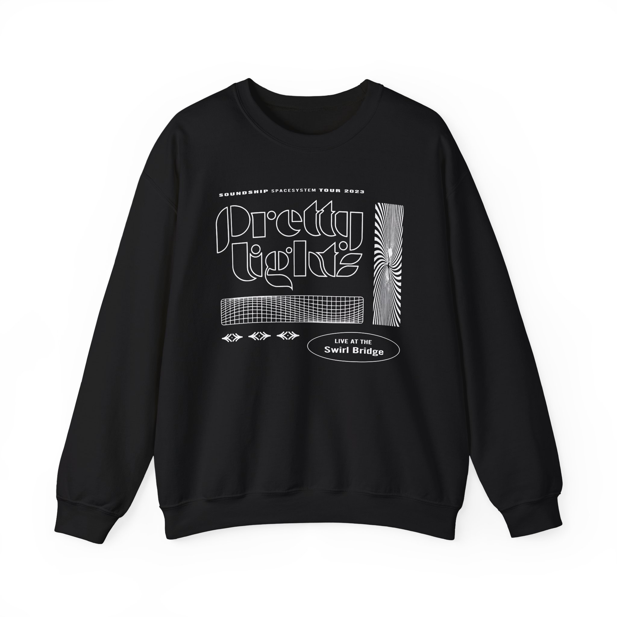 Pretty Lights Swirl Unisex Heavy Blendâ„¢ Crewneck Sweatshirt