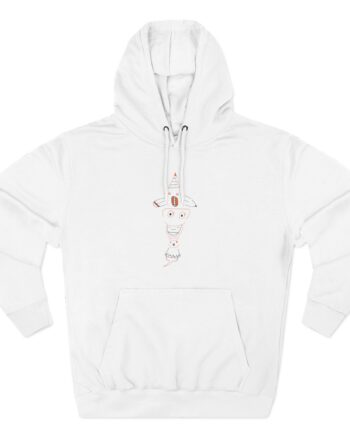 Out of Character Three-Panel Fleece Hoodie
