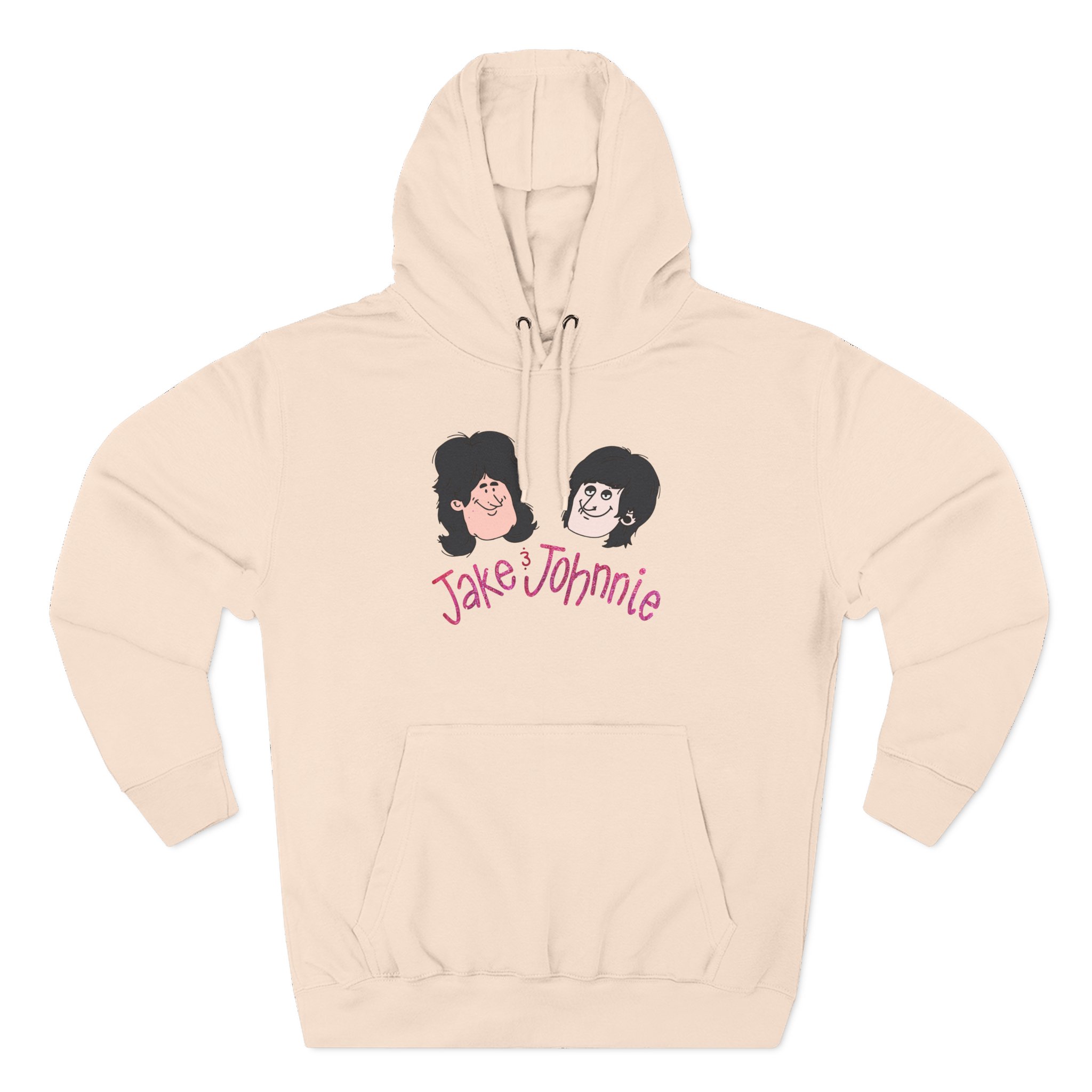 Jake and Johnnie Three-Panel Fleece Hoodie
