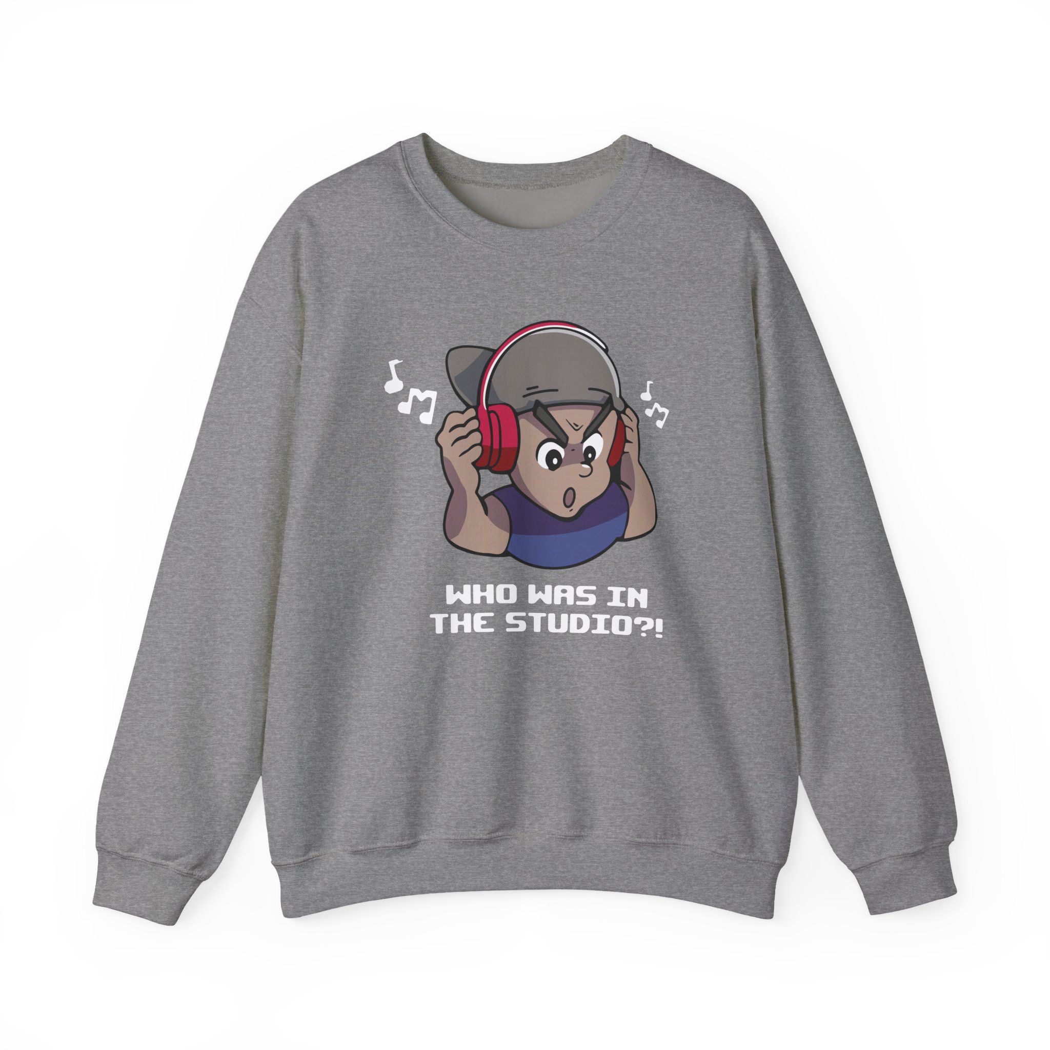 Dashie Who Was in the Studio Unisex Heavy Blendâ„¢ Crewneck Sweatshirt