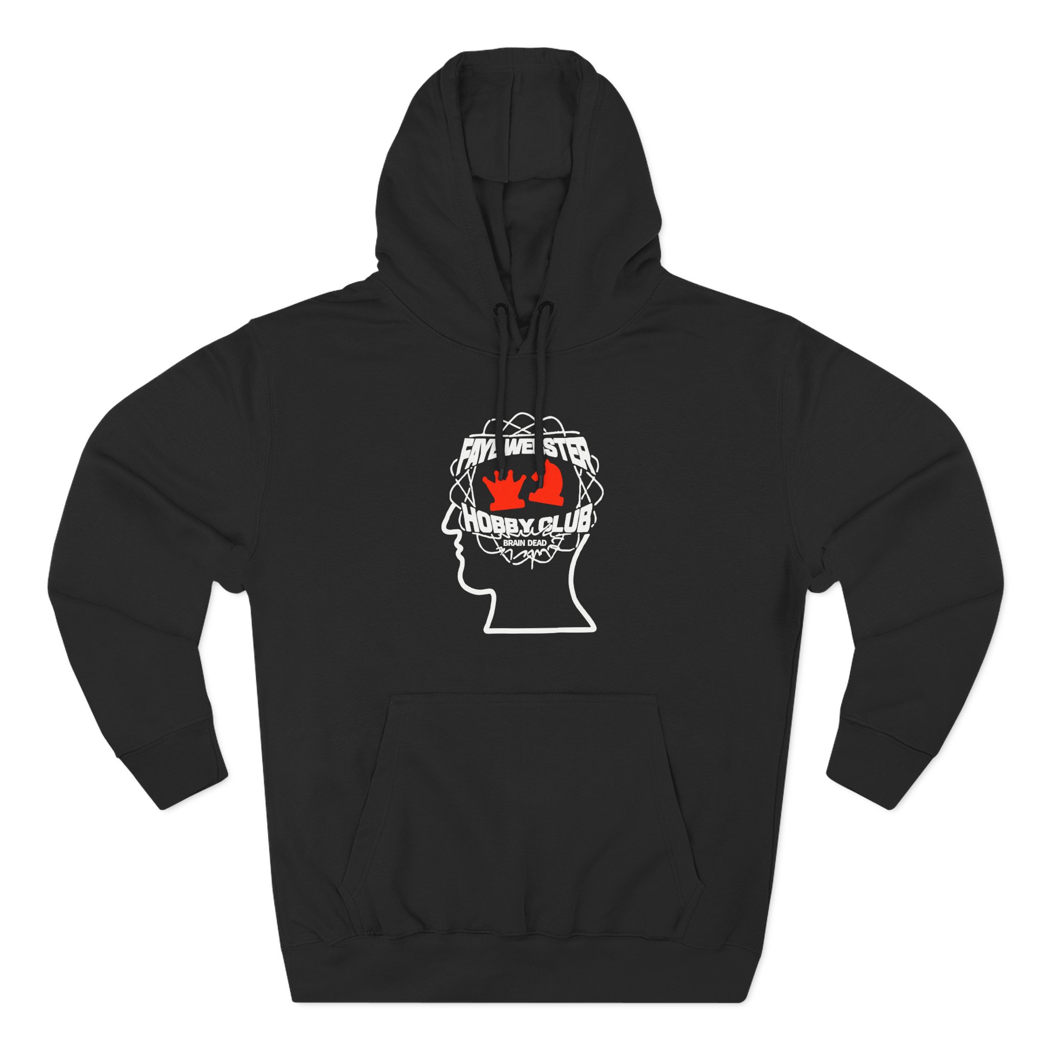 Faye Webster X Brain Dead Hobby Club Three-Panel Fleece Hoodie