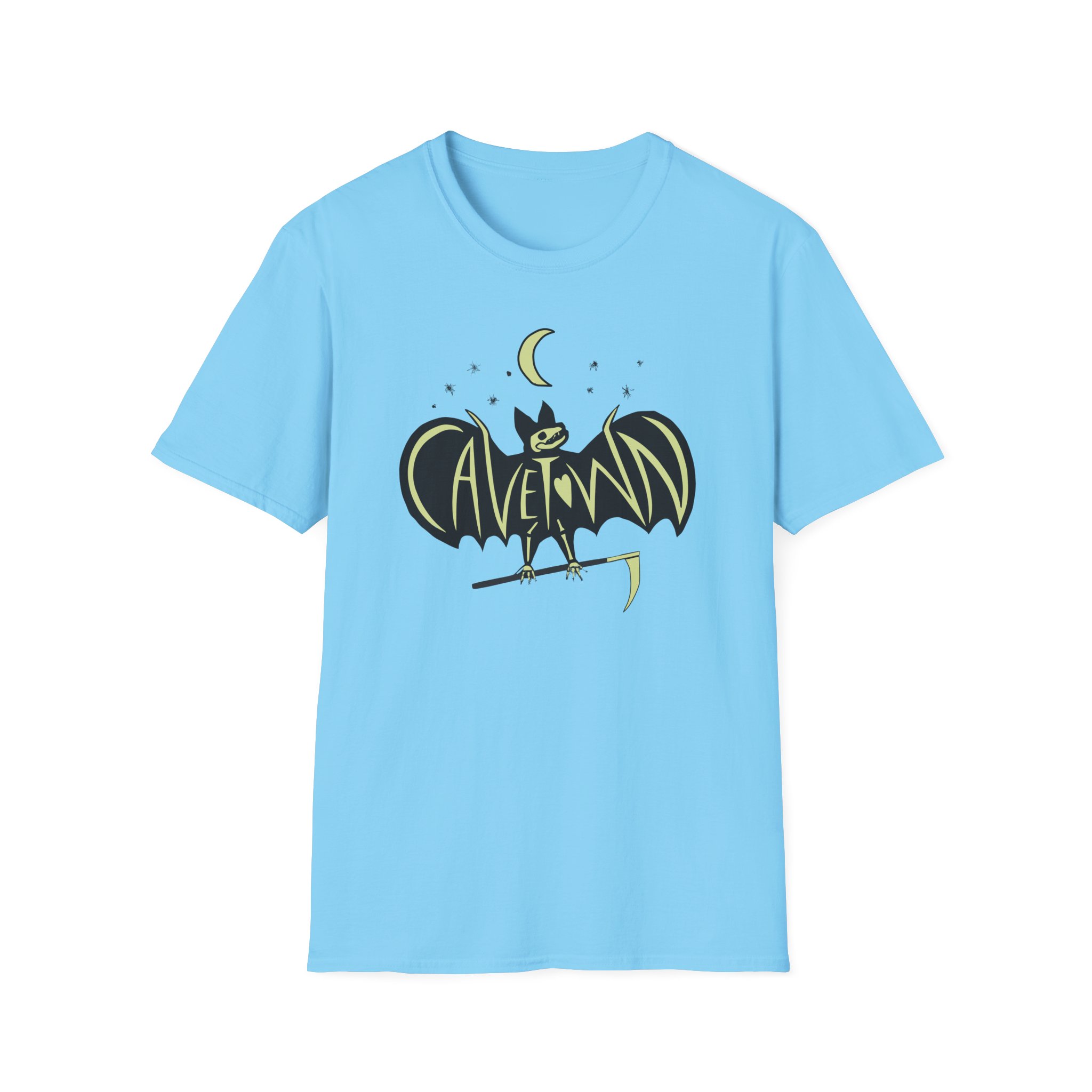 Cavetown Glow Bat Unisex Softstyle T-Shirt