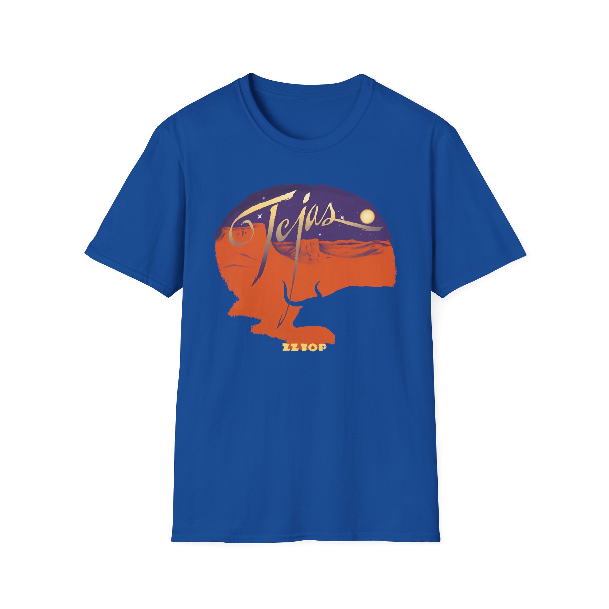 ZZ Top Tejas Unisex Softstyle T-Shirt