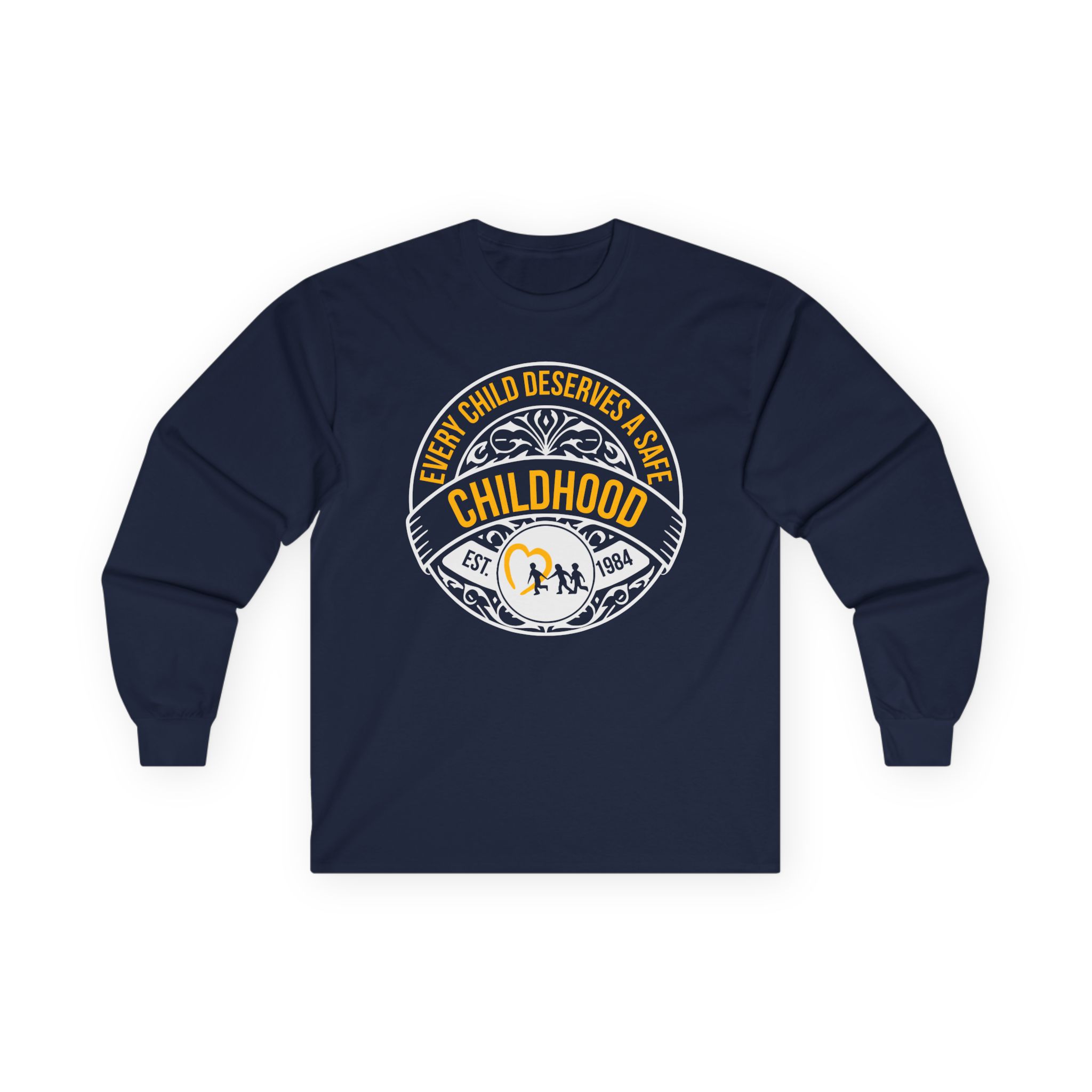 Kendall Rae Every Child Deserves a Safe Childhood Charity Unisex Ultra Cotton Long Sleeve Tee