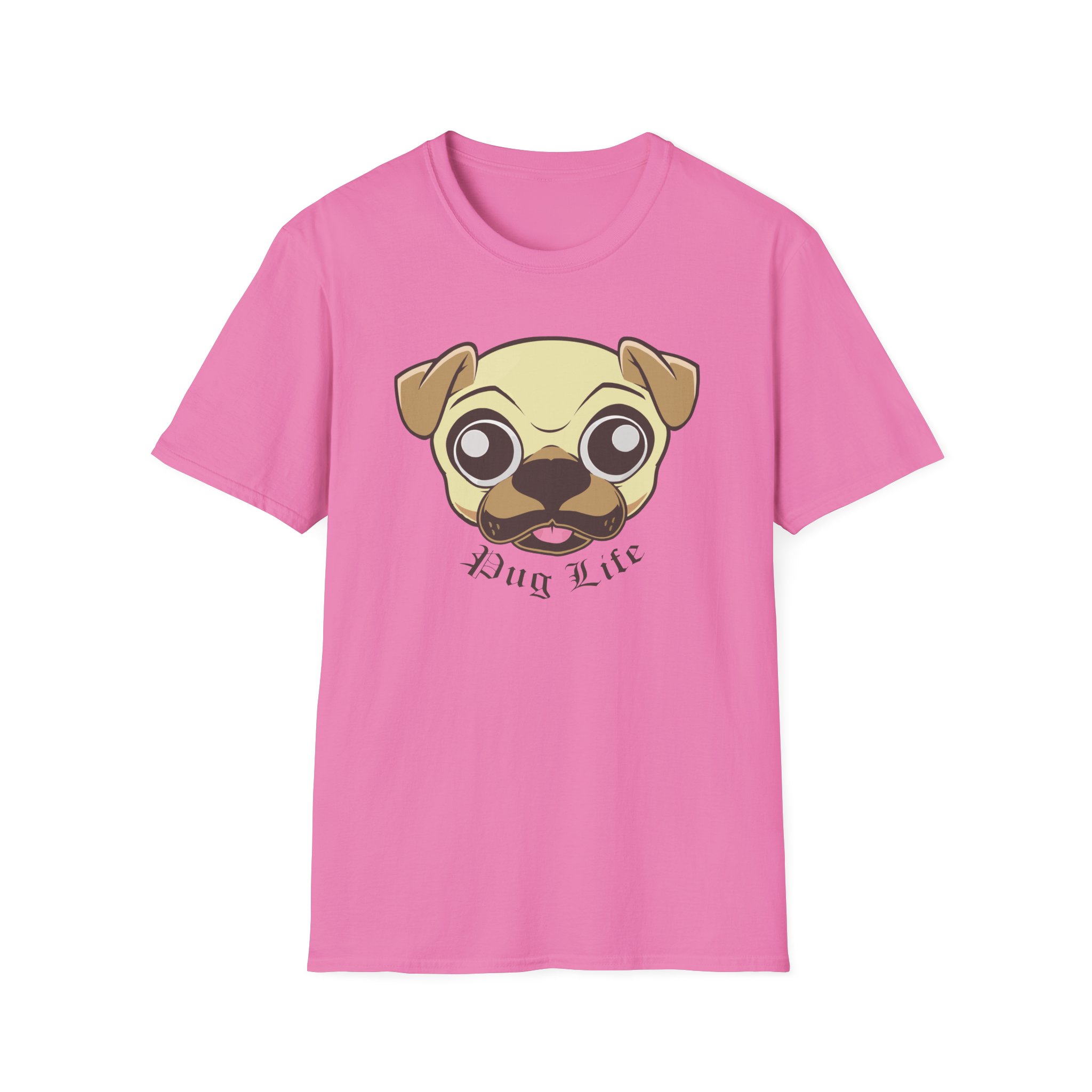 Morgz Pug Life Unisex Softstyle T-Shirt