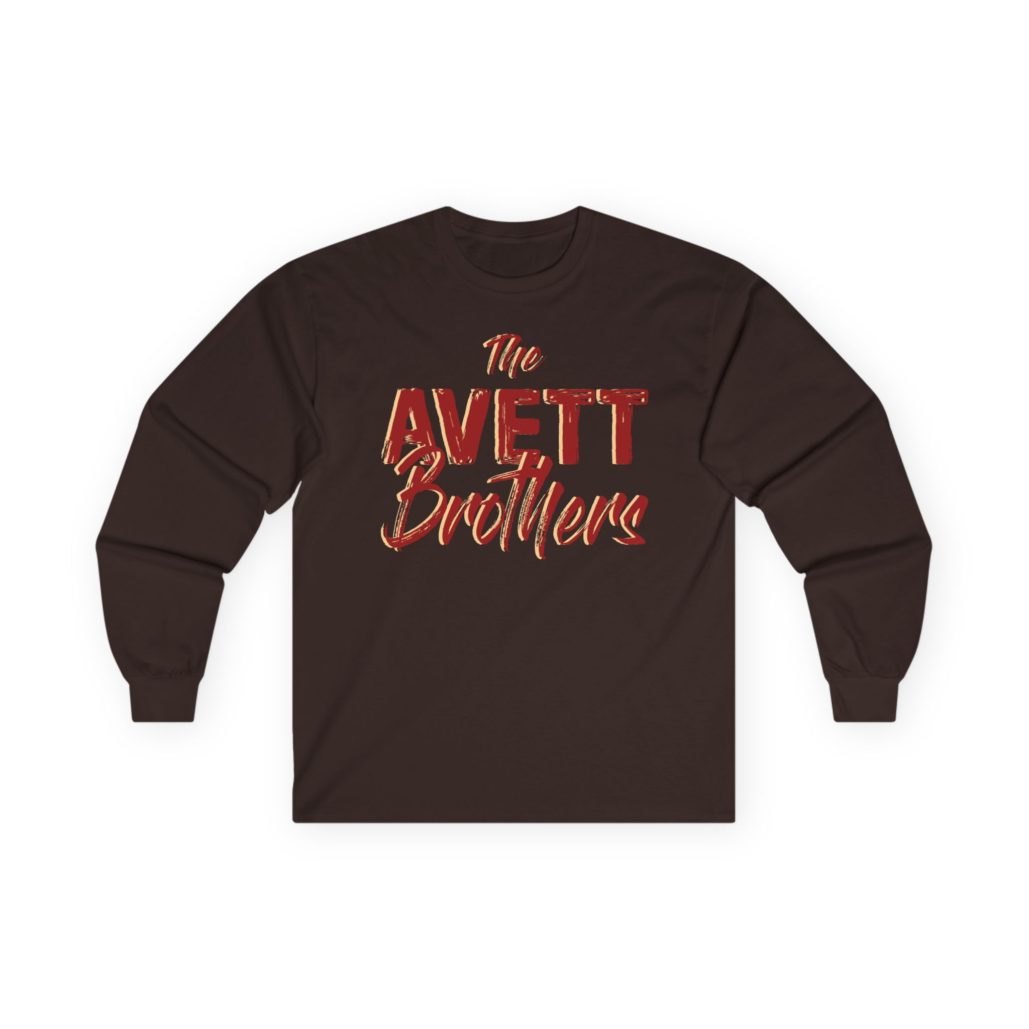 Avett Brothers Painted Sign Logo Unisex Ultra Cotton Long Sleeve Tee