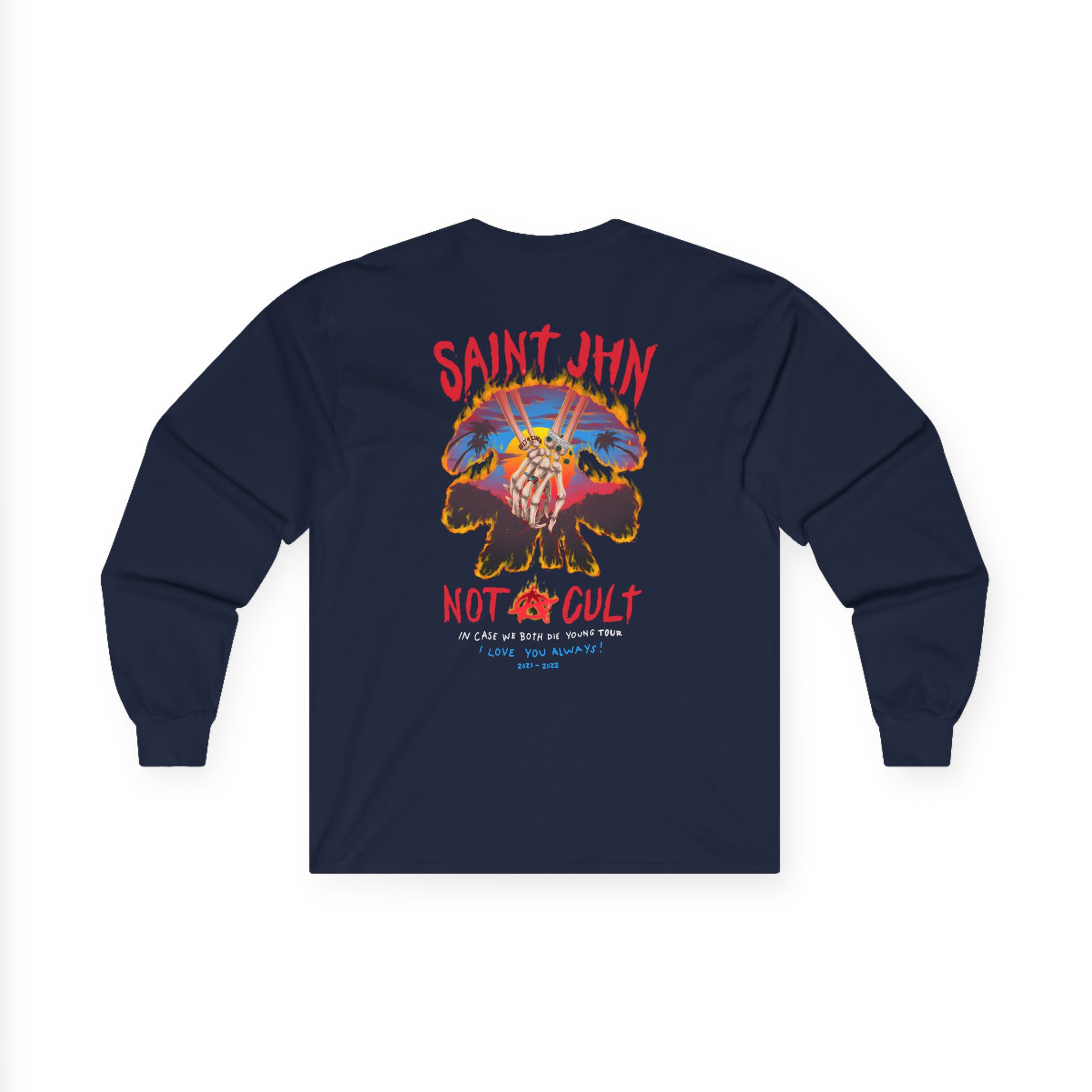 Saint Jhn Horse Stampede Unisex Ultra Cotton Long Sleeve Tee