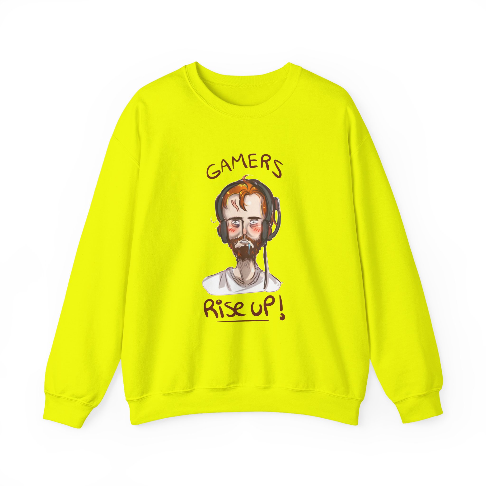 Asmongold Unisex Heavy Blendâ„¢ Crewneck Sweatshirt