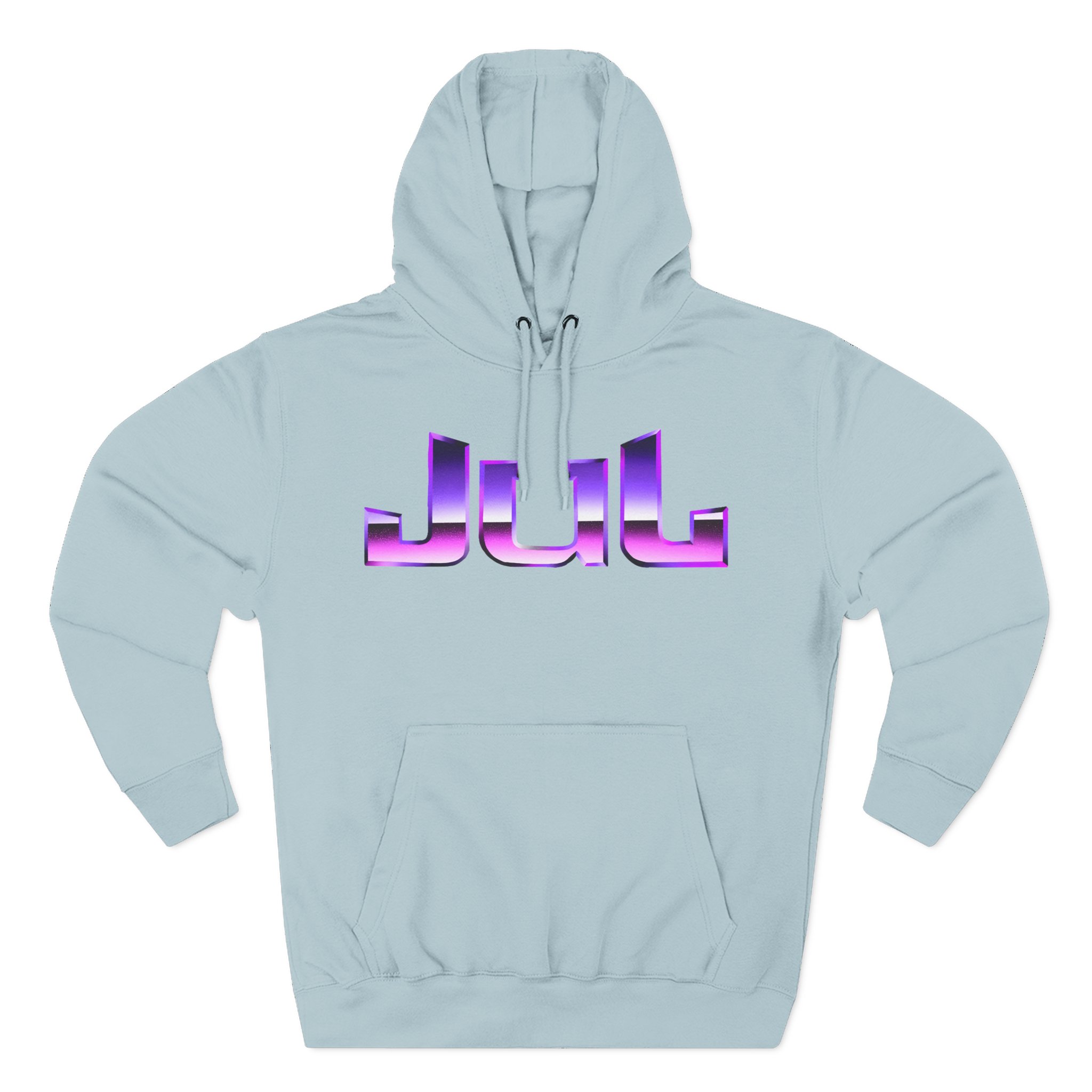 Jul Three-Panel Fleece Hoodie