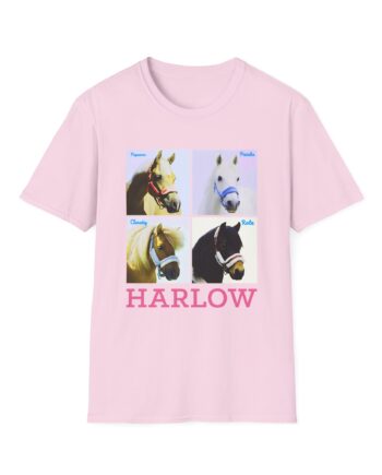 Harlow and Popcorn Unisex Softstyle T-Shirt