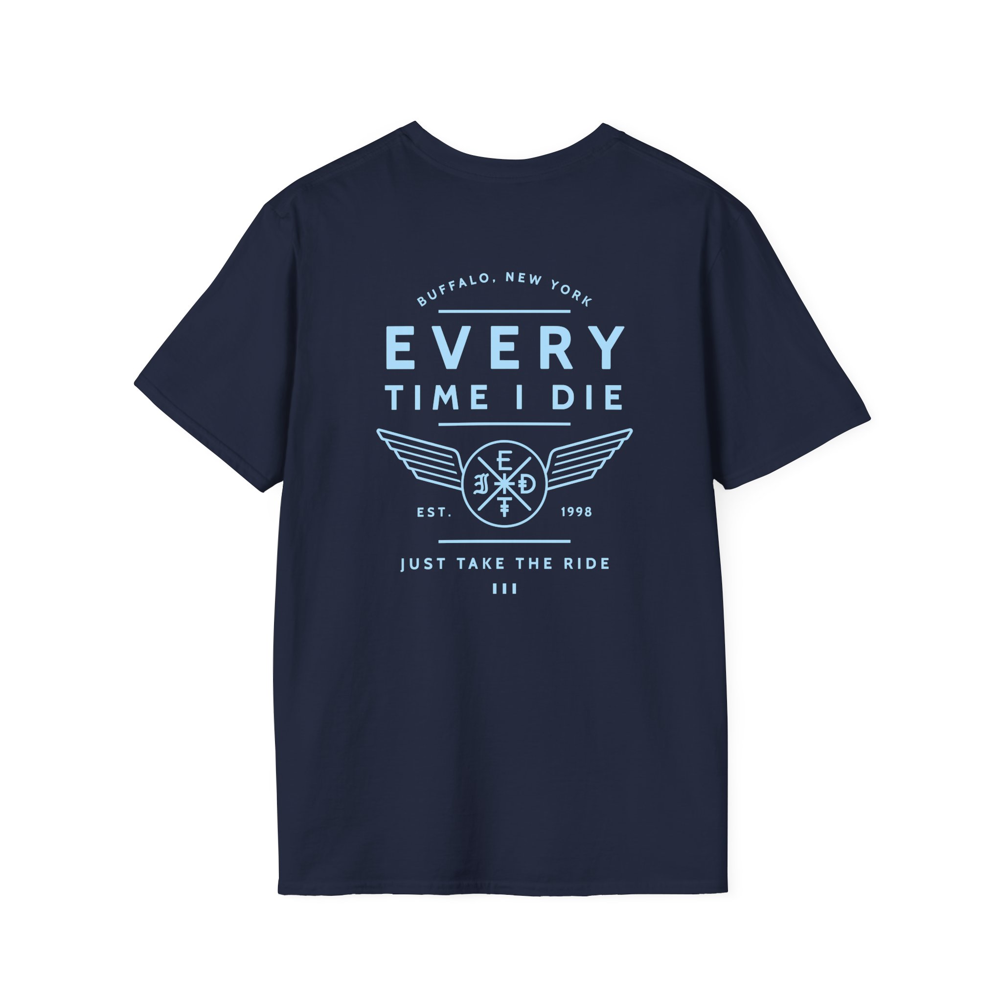 Every Time I Die Take the Ride Unisex Softstyle T-shirt