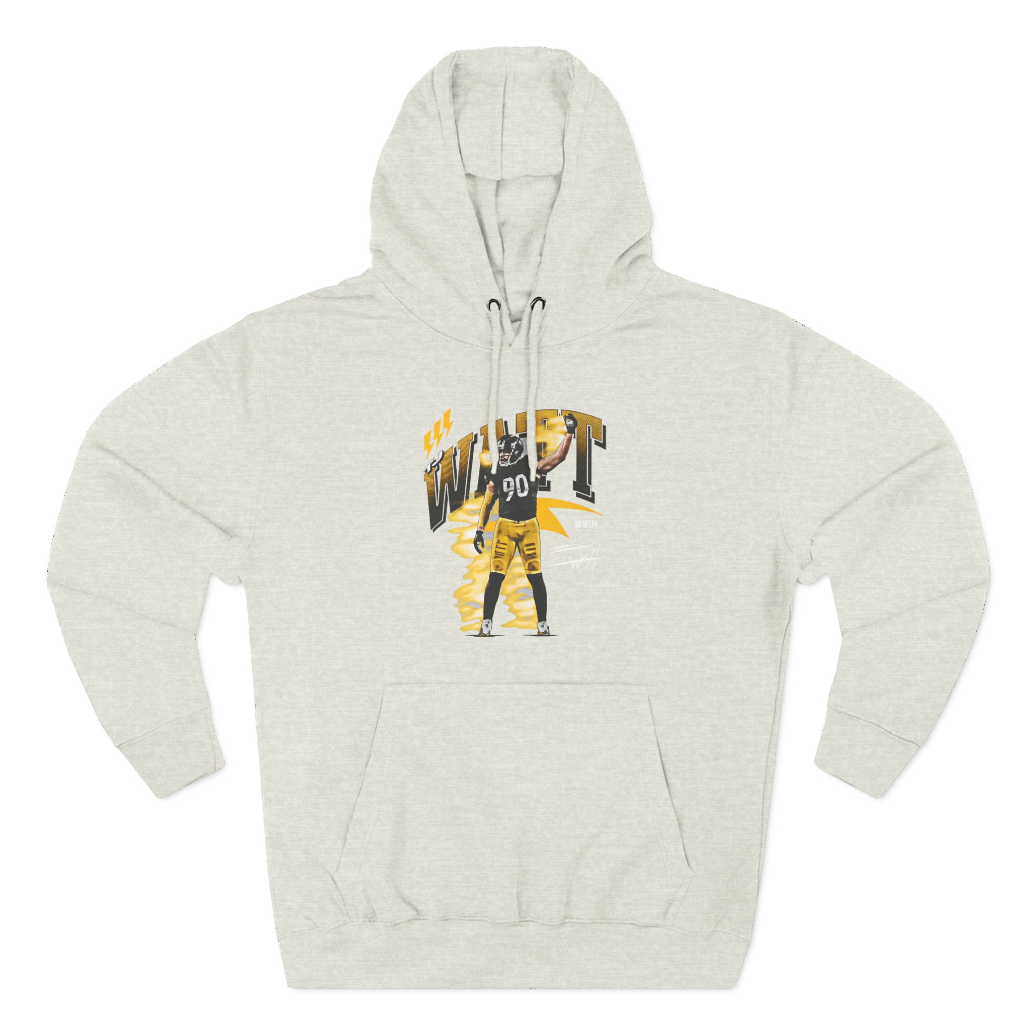 Tj Watt Three-Panel Fleece Hoodie
