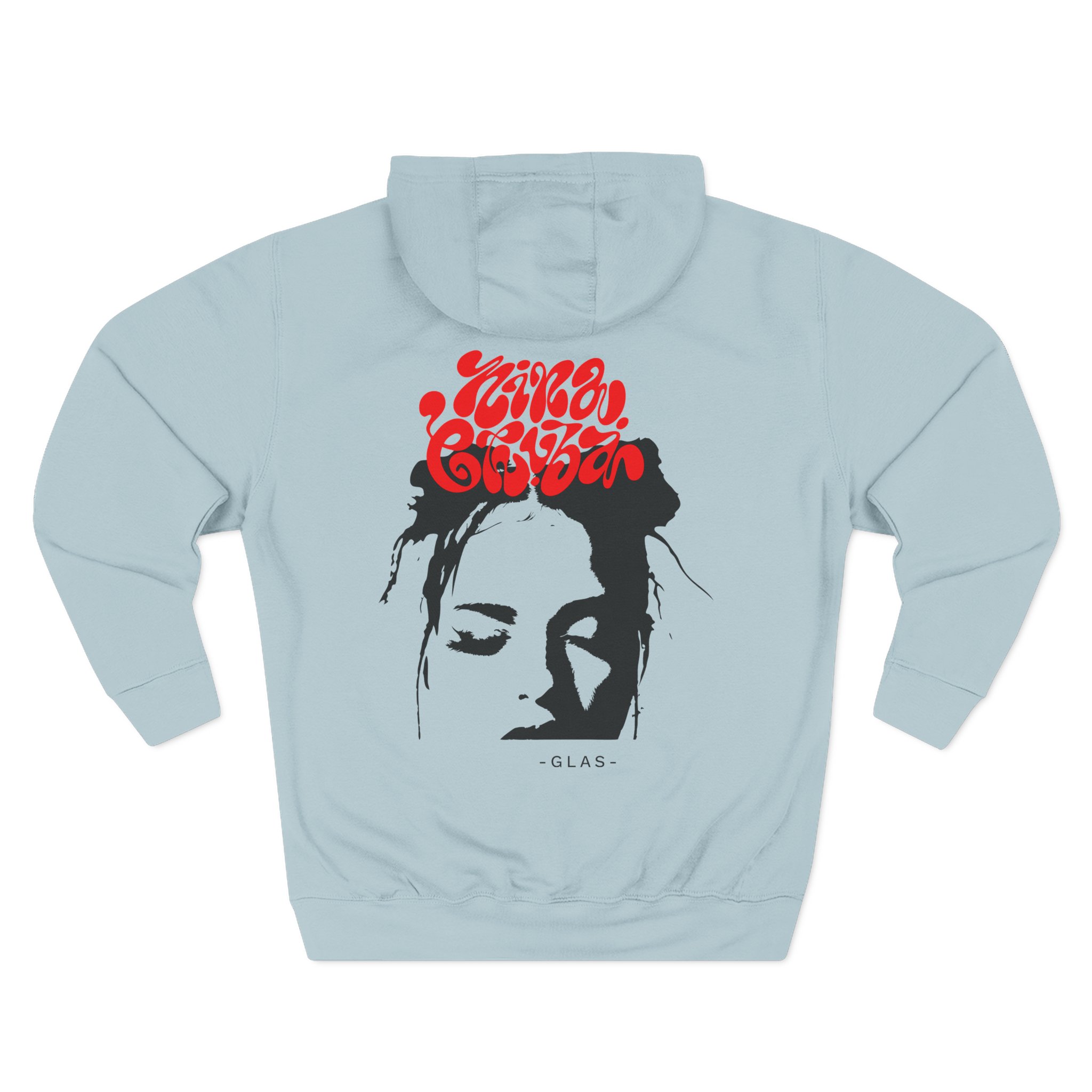 Nina Chuba Three-Panel Fleece Hoodie