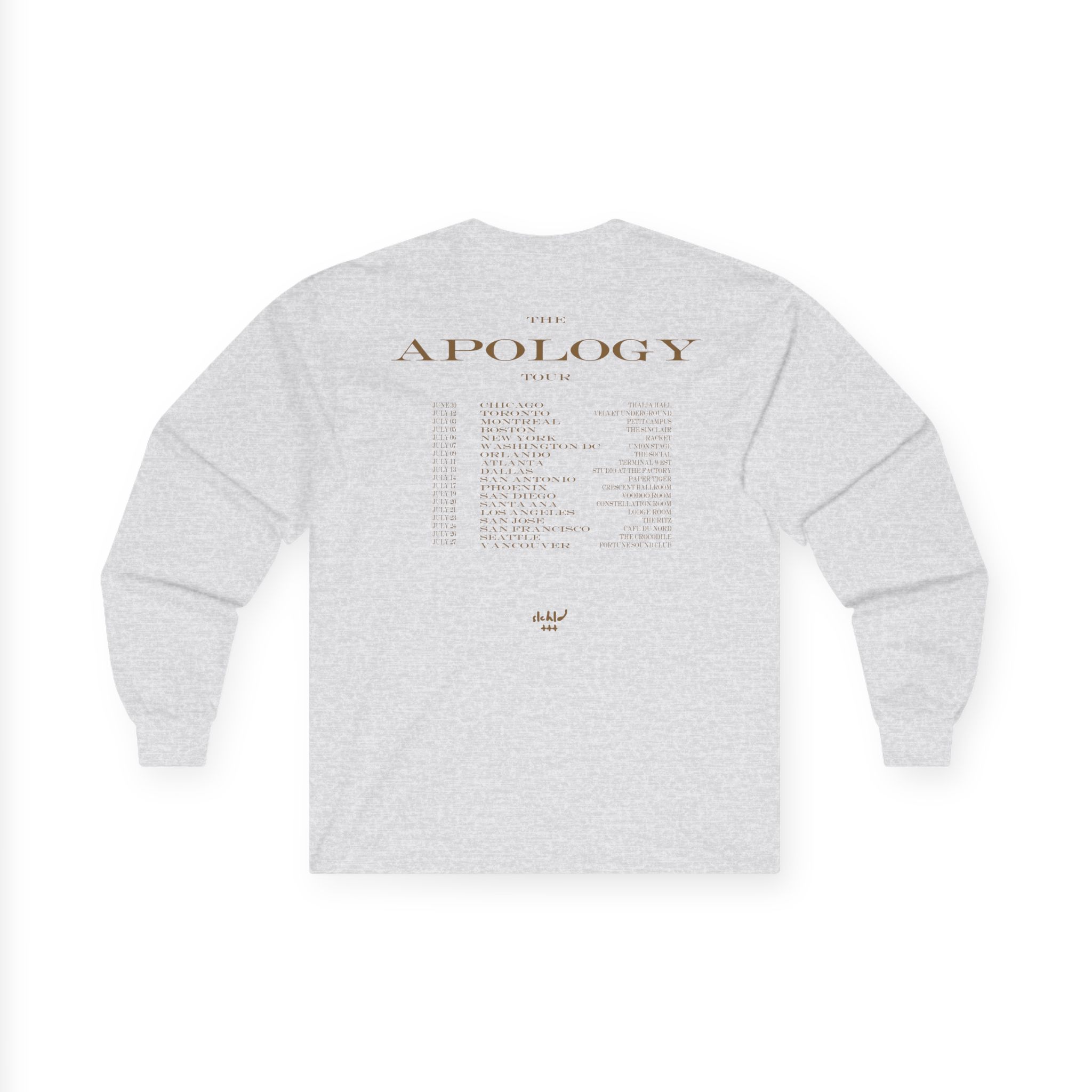 Wave to Earth Slchld 'apology' Na Tour Unisex Ultra Cotton Long Sleeve Tee