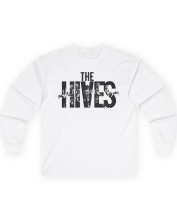 The Hives Logo Photo Infill Unisex Ultra Cotton Long Sleeve Tee
