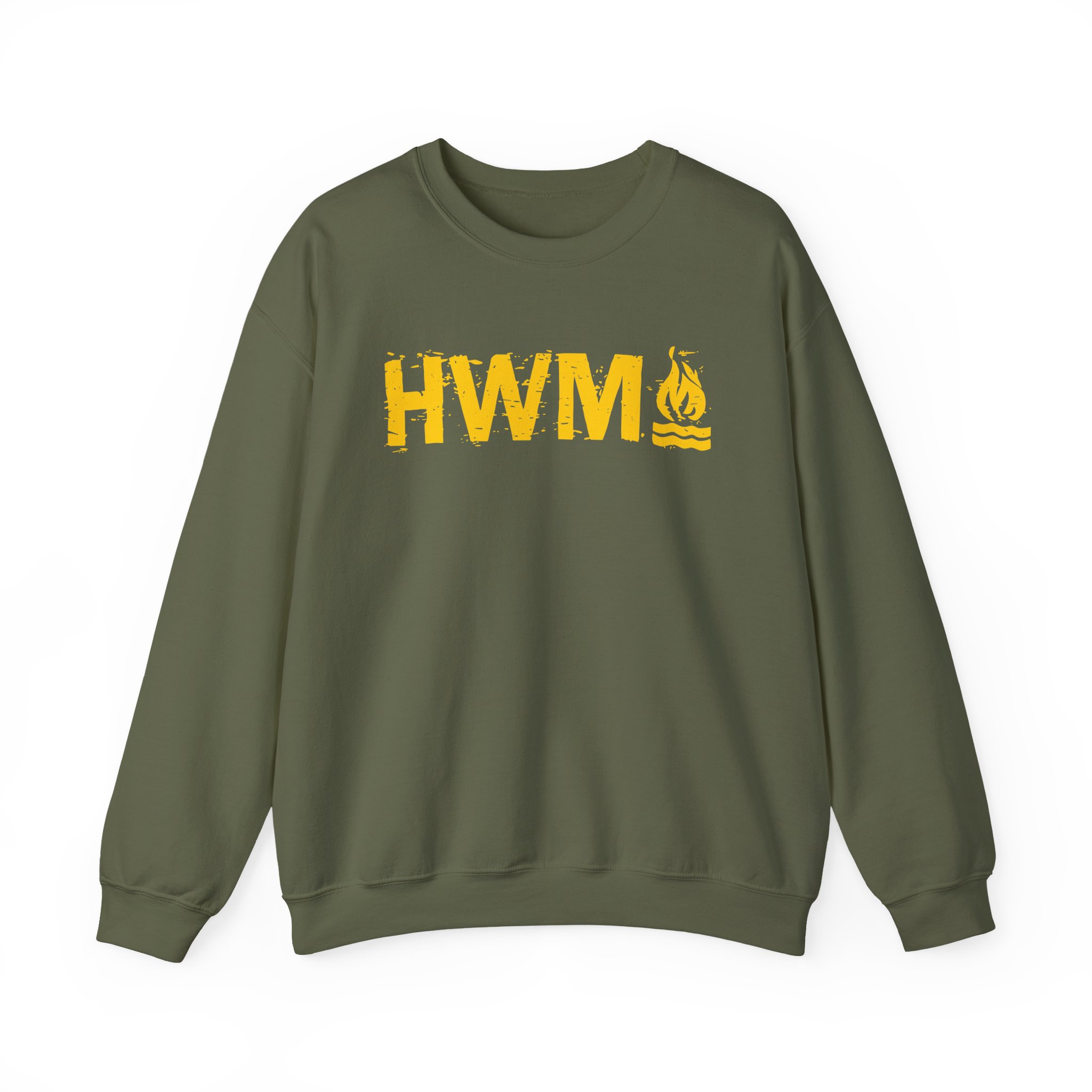 Hot Water Music OG Letter Unisex Heavy Blendâ„¢ Crewneck Sweatshirt